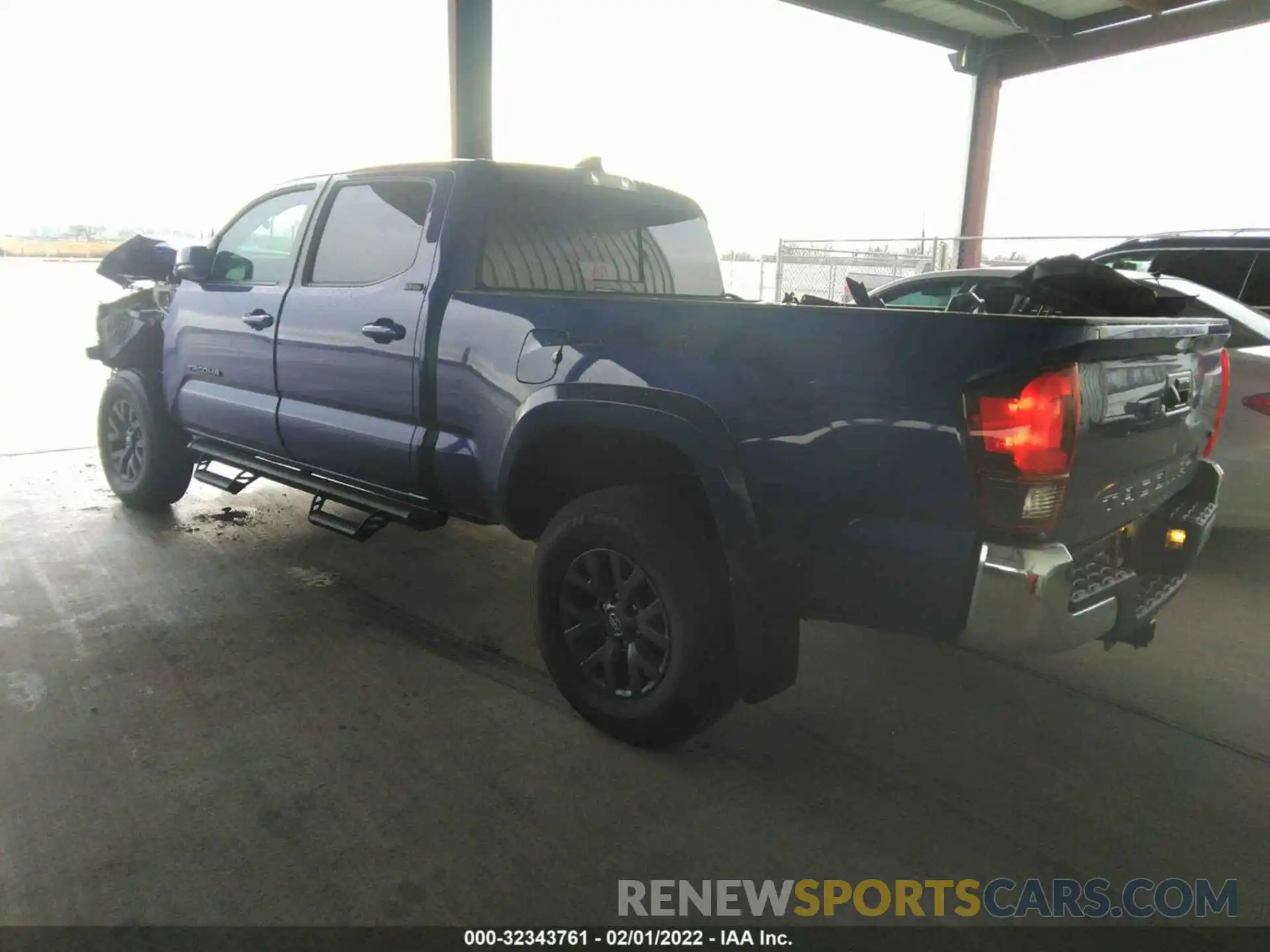 3 Photograph of a damaged car 3TMBZ5DN7NM033602 TOYOTA TACOMA 2WD 2022