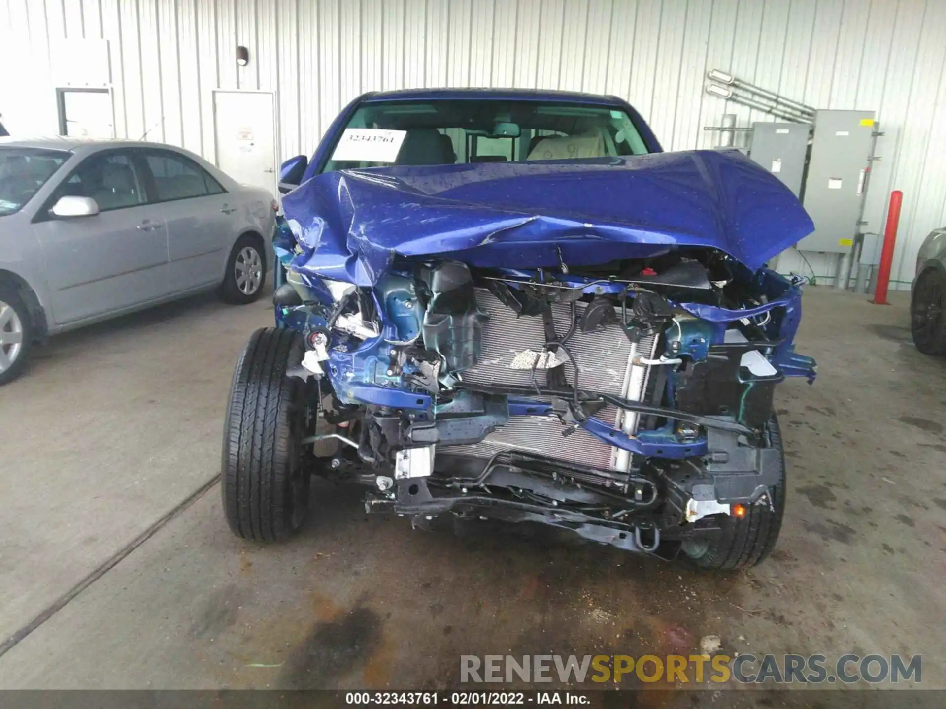 6 Photograph of a damaged car 3TMBZ5DN7NM033602 TOYOTA TACOMA 2WD 2022