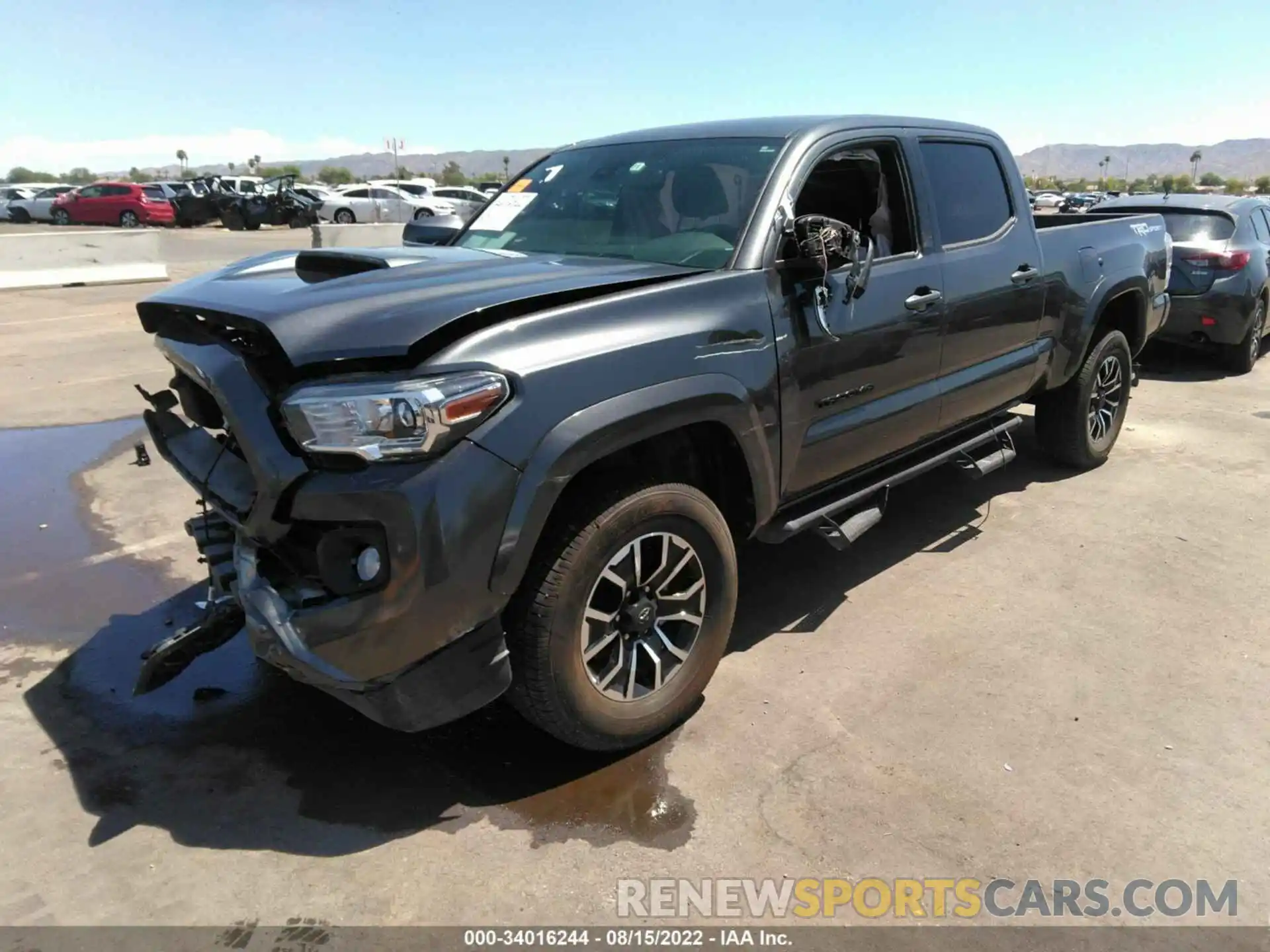 2 Фотография поврежденного автомобиля 3TMBZ5DN7NM034779 TOYOTA TACOMA 2WD 2022