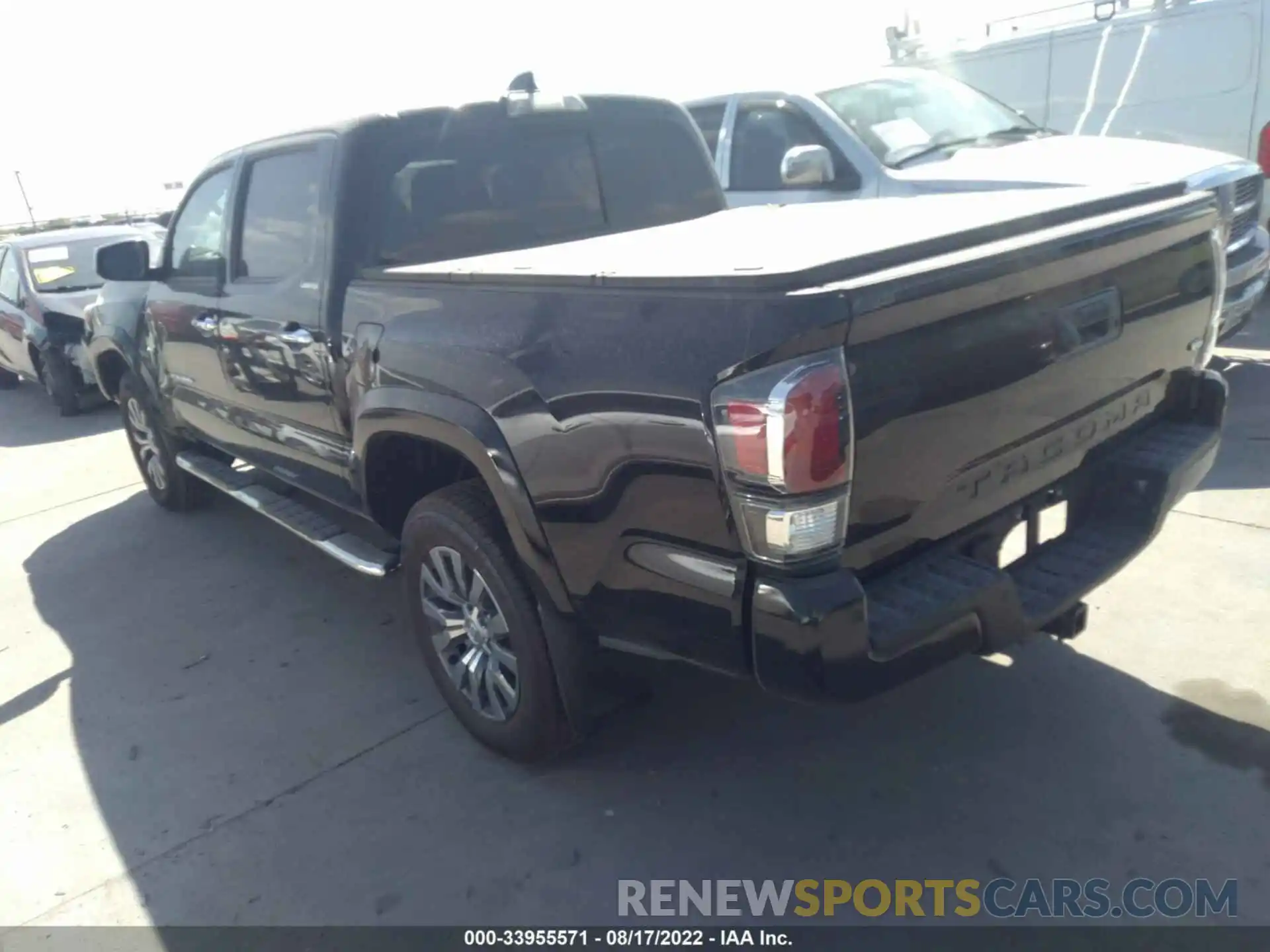 3 Photograph of a damaged car 3TMEZ5CN8NM188268 TOYOTA TACOMA 2WD 2022