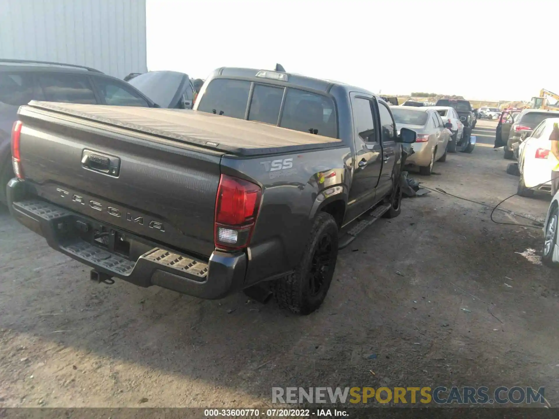 4 Фотография поврежденного автомобиля 3TYAX5GN0NT047102 TOYOTA TACOMA 2WD 2022