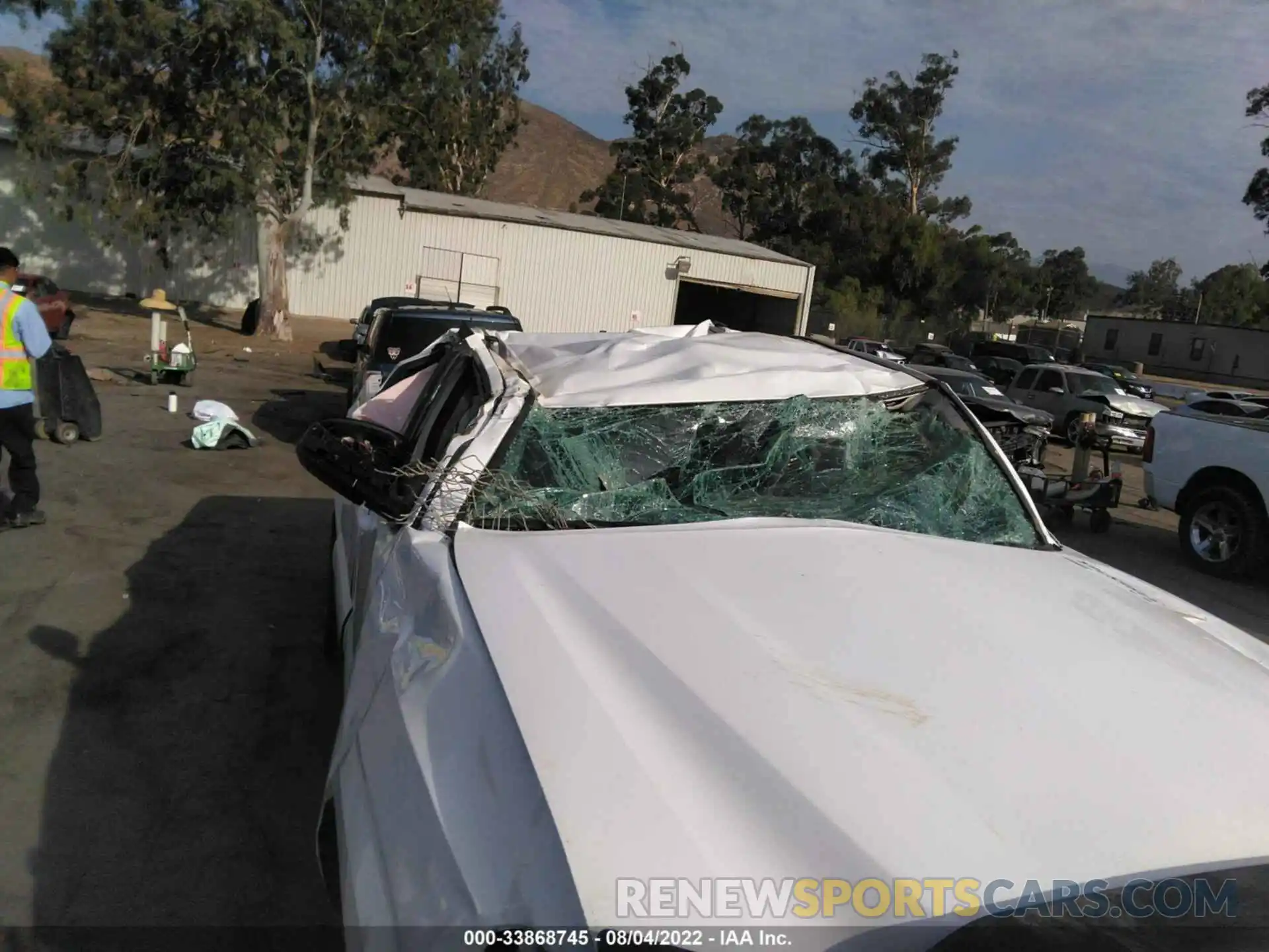 6 Photograph of a damaged car 3TYAX5GN0NT048041 TOYOTA TACOMA 2WD 2022