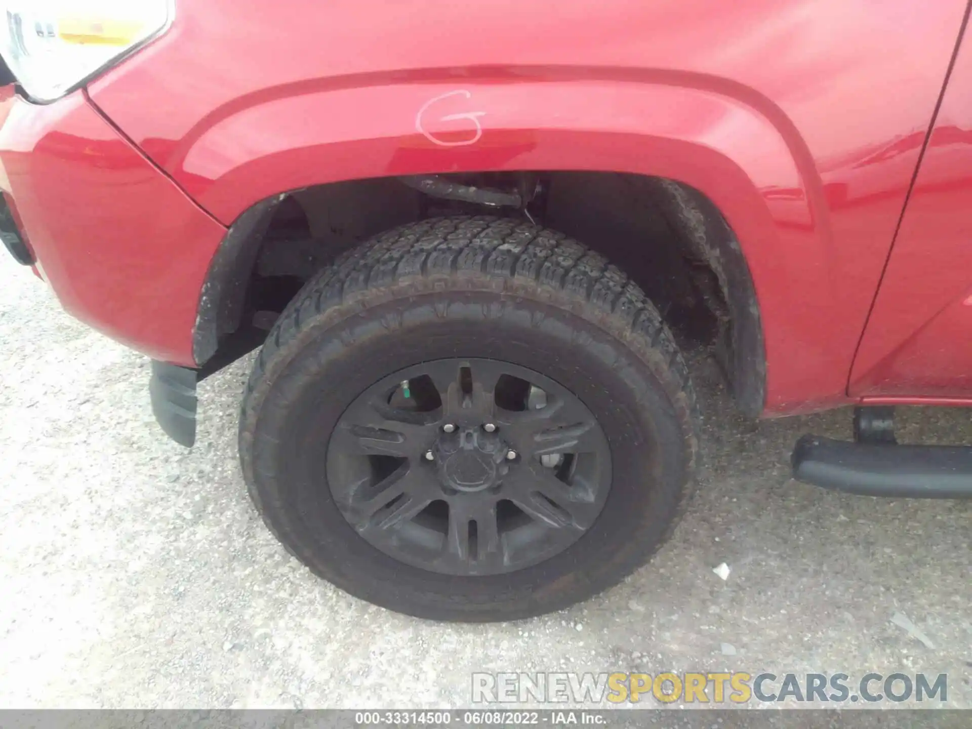 12 Photograph of a damaged car 3TYAX5GN1NT035511 TOYOTA TACOMA 2WD 2022