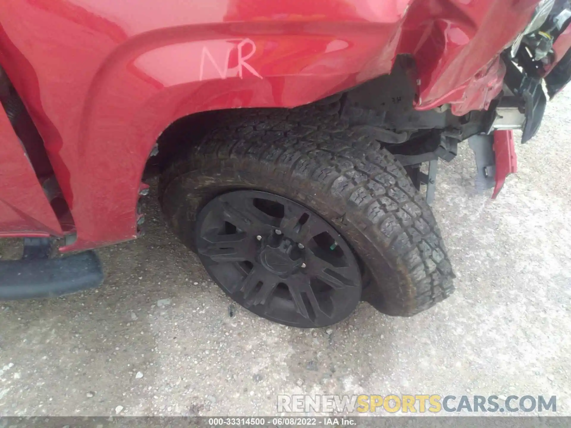 14 Photograph of a damaged car 3TYAX5GN1NT035511 TOYOTA TACOMA 2WD 2022