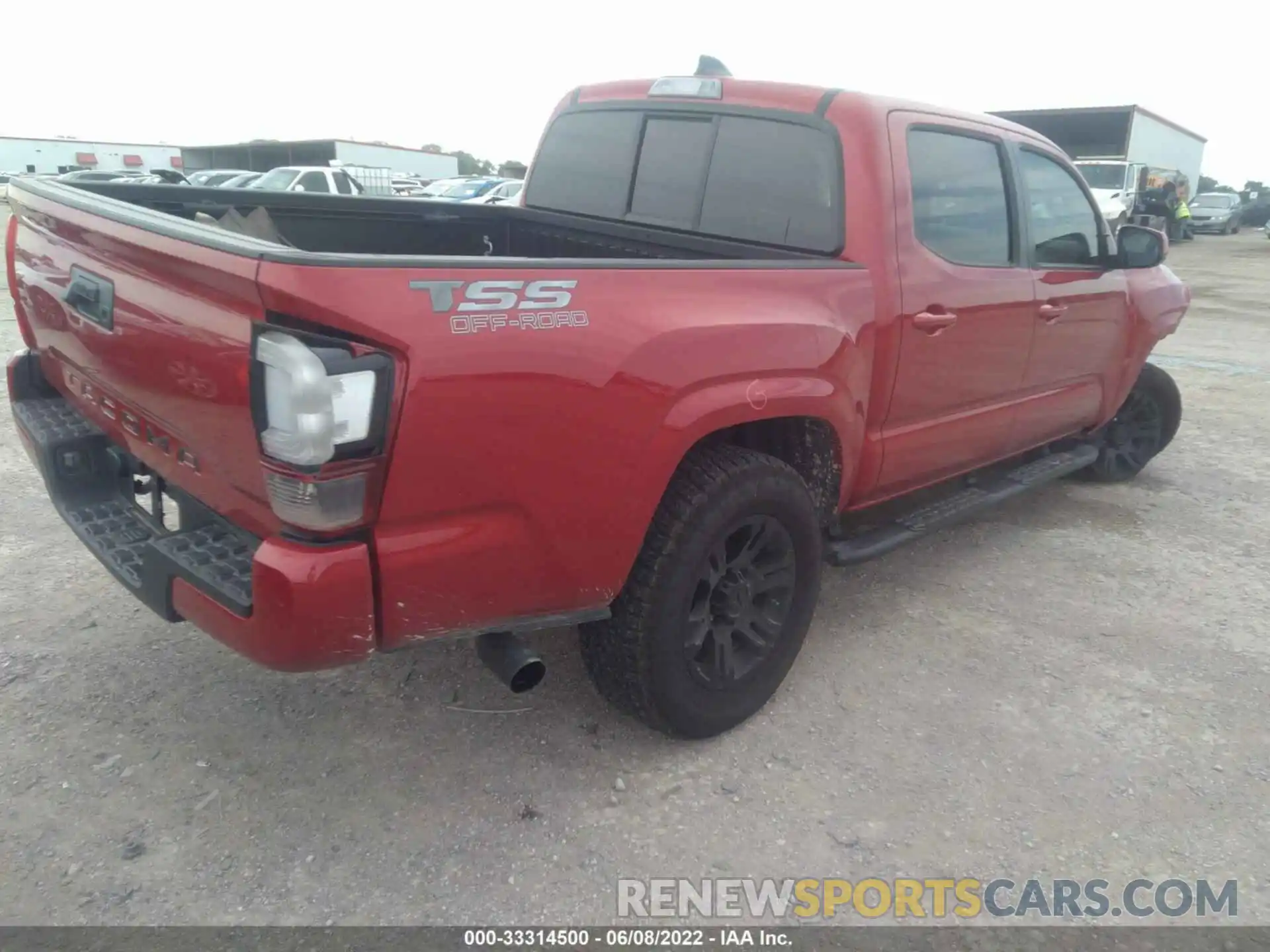 4 Photograph of a damaged car 3TYAX5GN1NT035511 TOYOTA TACOMA 2WD 2022