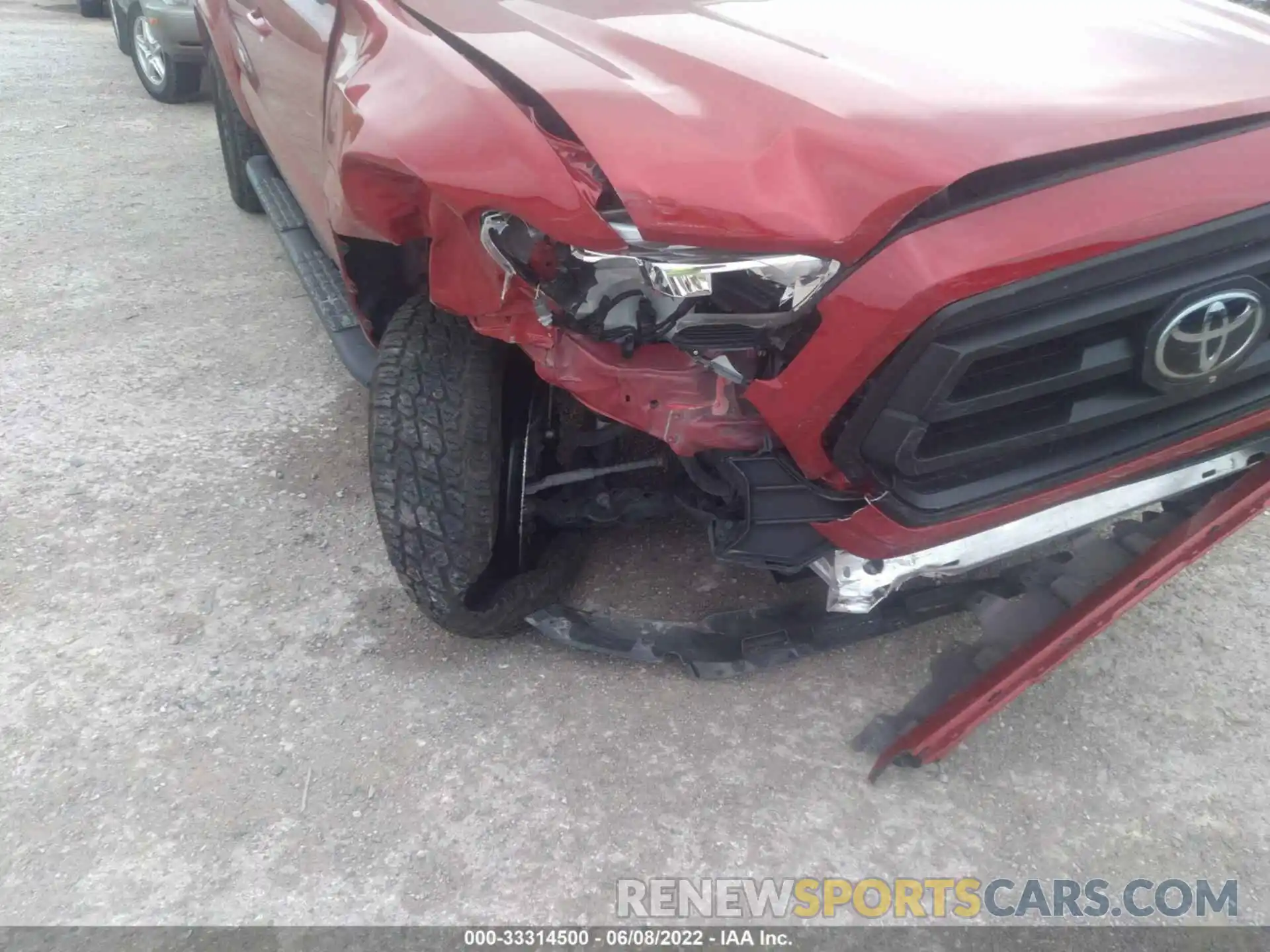 6 Photograph of a damaged car 3TYAX5GN1NT035511 TOYOTA TACOMA 2WD 2022