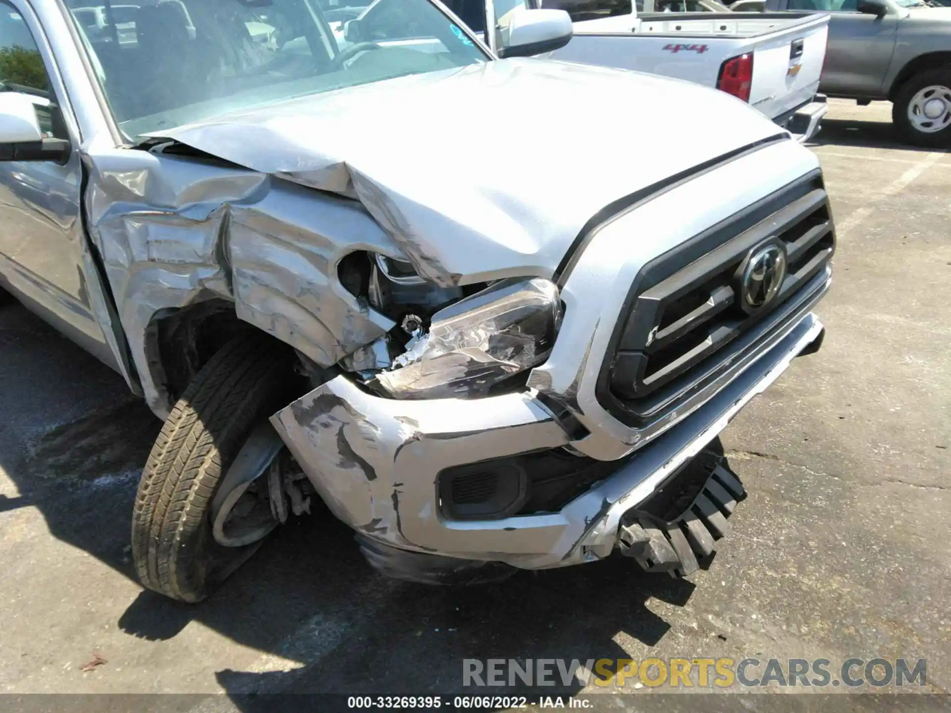 6 Photograph of a damaged car 3TYAX5GN3NT050429 TOYOTA TACOMA 2WD 2022