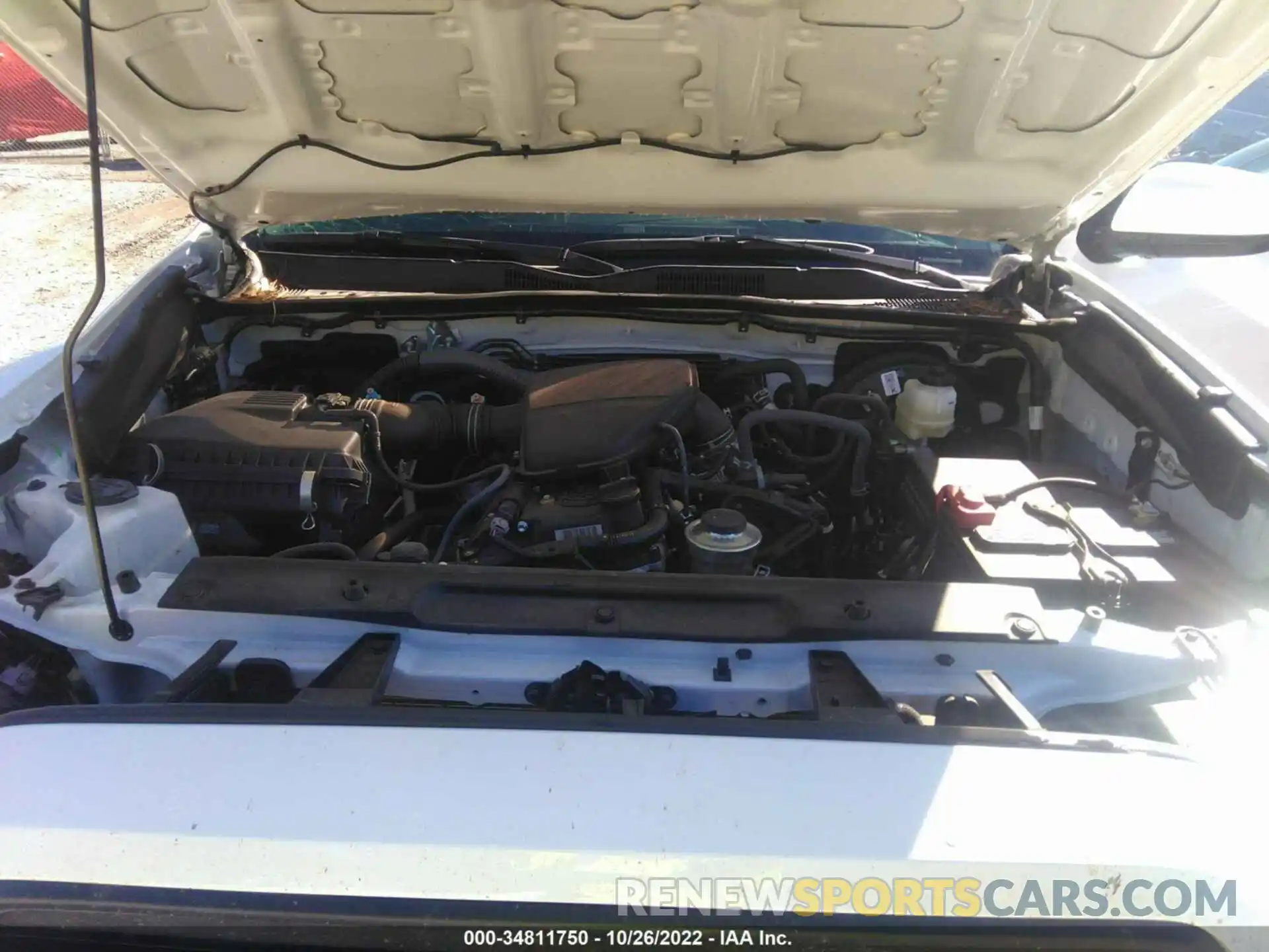 10 Photograph of a damaged car 3TYAX5GN4NT050133 TOYOTA TACOMA 2WD 2022