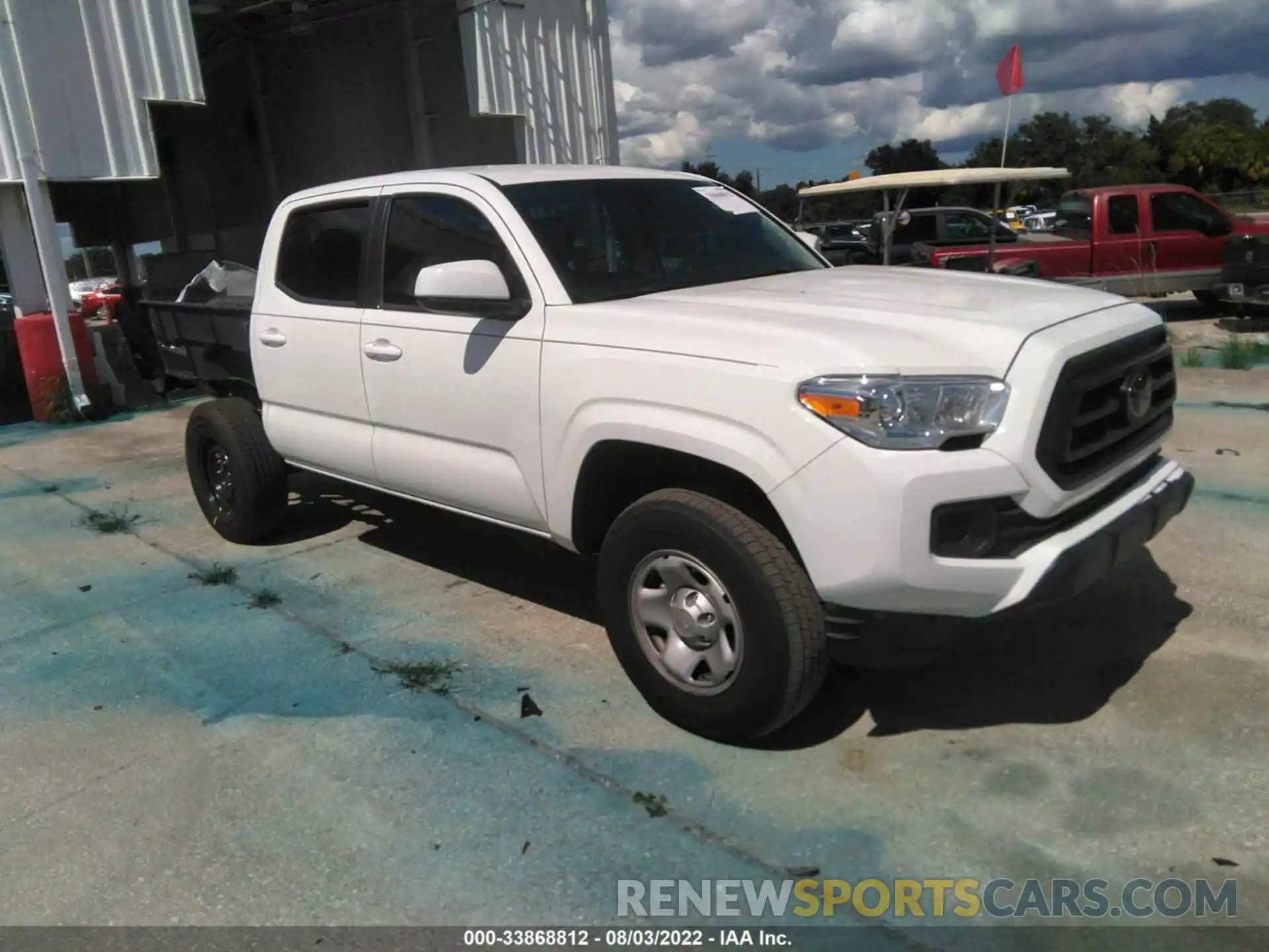 1 Фотография поврежденного автомобиля 3TYAX5GN7NT036257 TOYOTA TACOMA 2WD 2022