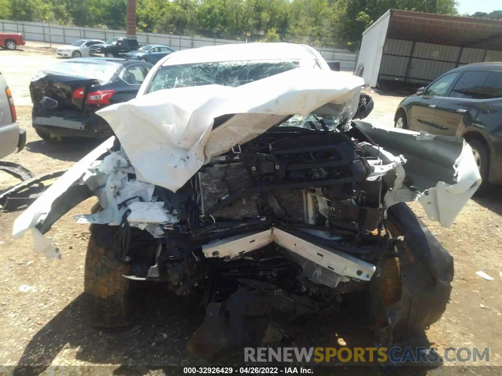 10 Photograph of a damaged car 3TYAX5GN8NT034534 TOYOTA TACOMA 2WD 2022