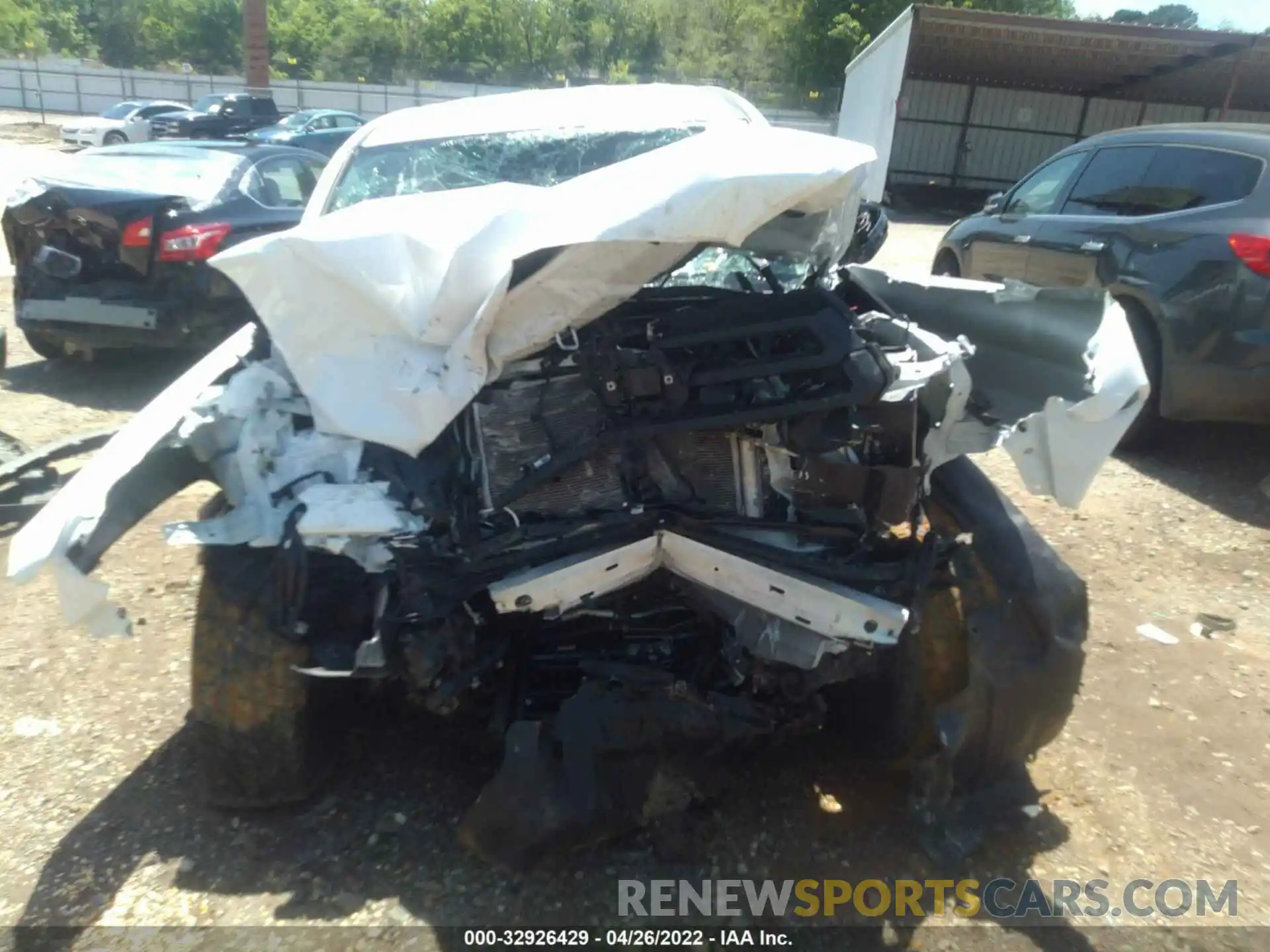 12 Photograph of a damaged car 3TYAX5GN8NT034534 TOYOTA TACOMA 2WD 2022