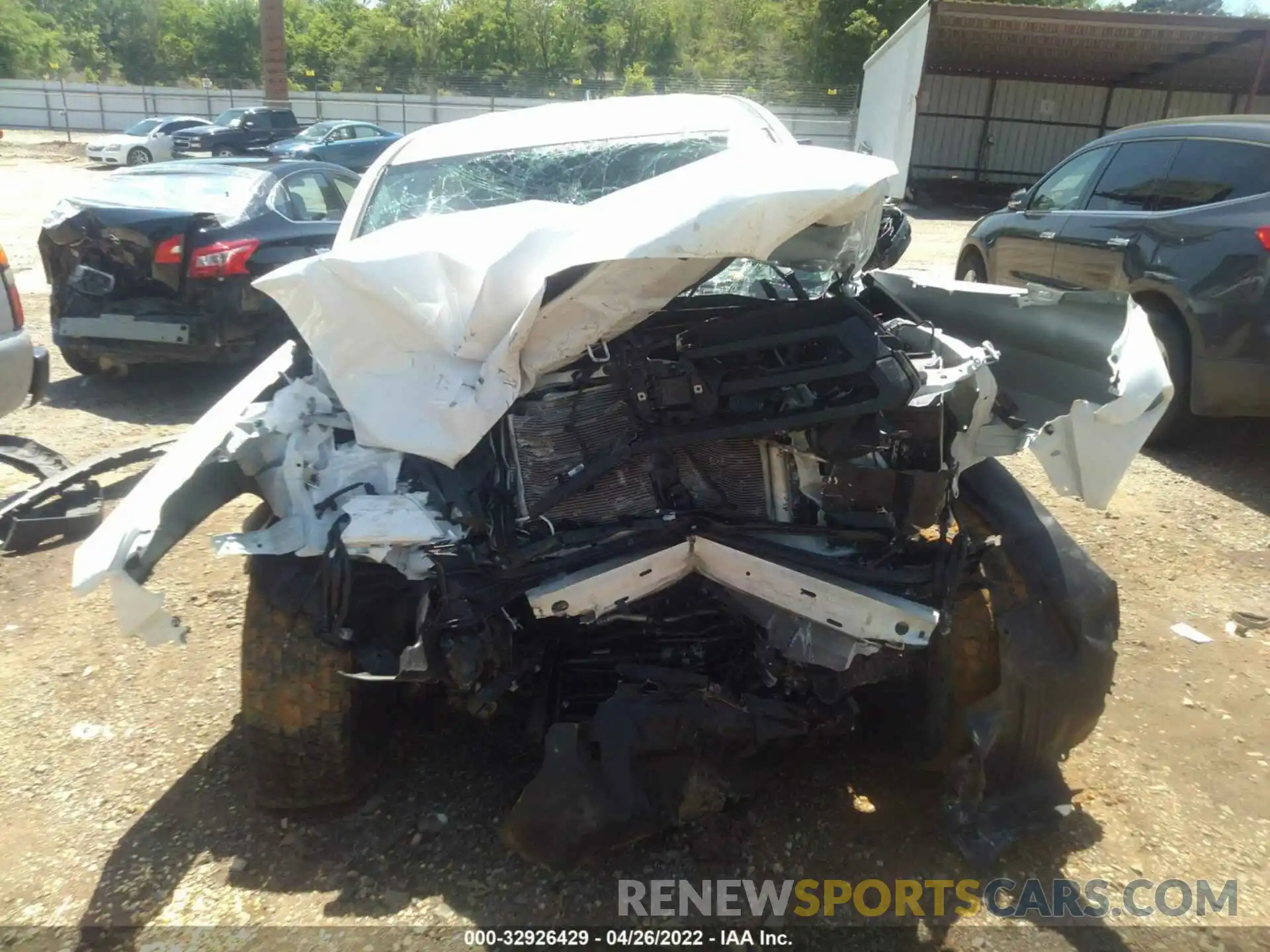 6 Photograph of a damaged car 3TYAX5GN8NT034534 TOYOTA TACOMA 2WD 2022