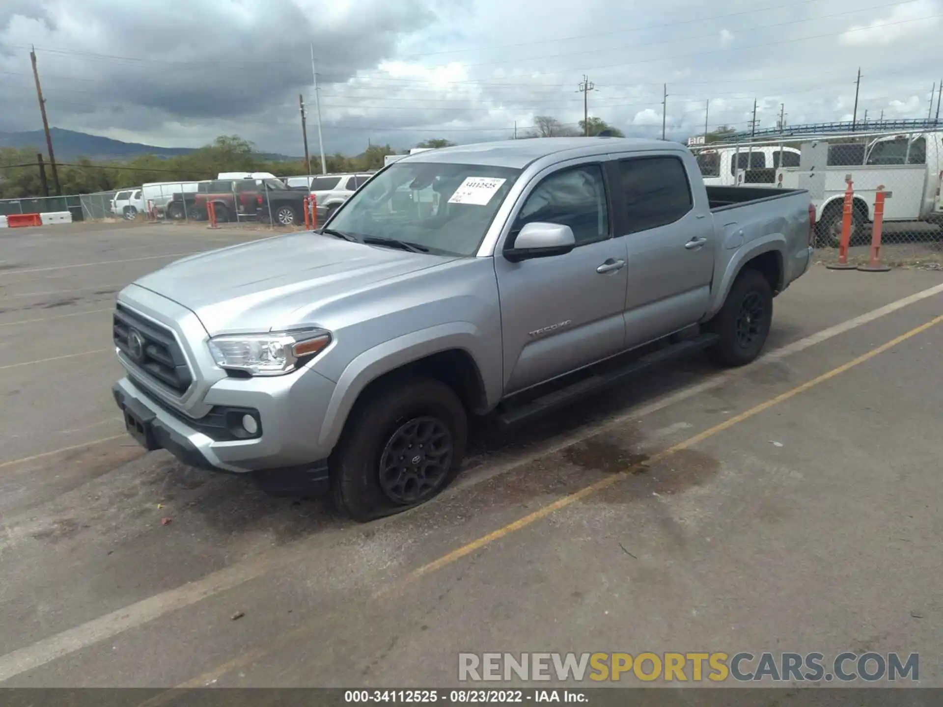 2 Фотография поврежденного автомобиля 3TYAZ5CN1NT014948 TOYOTA TACOMA 2WD 2022