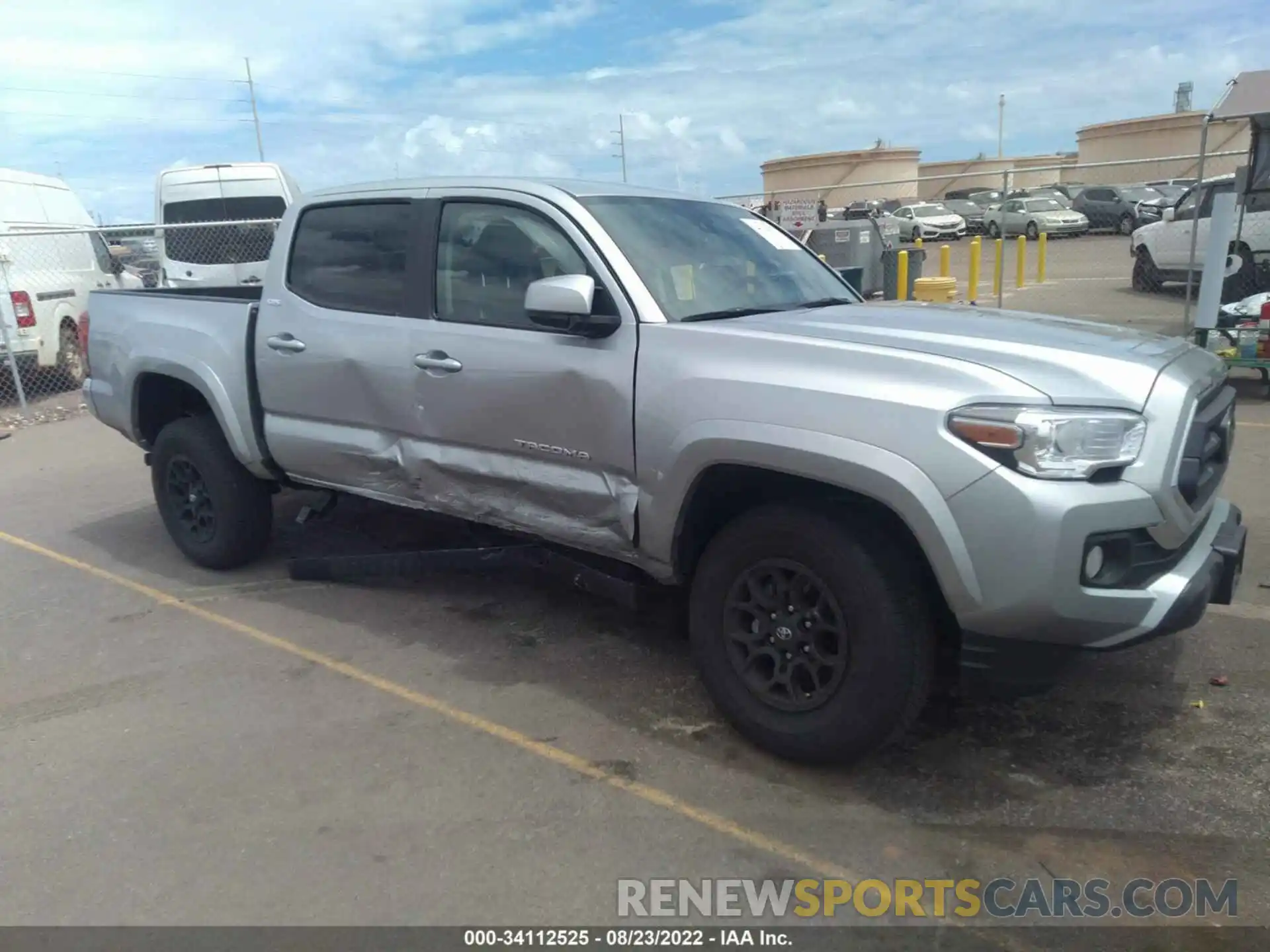 6 Фотография поврежденного автомобиля 3TYAZ5CN1NT014948 TOYOTA TACOMA 2WD 2022