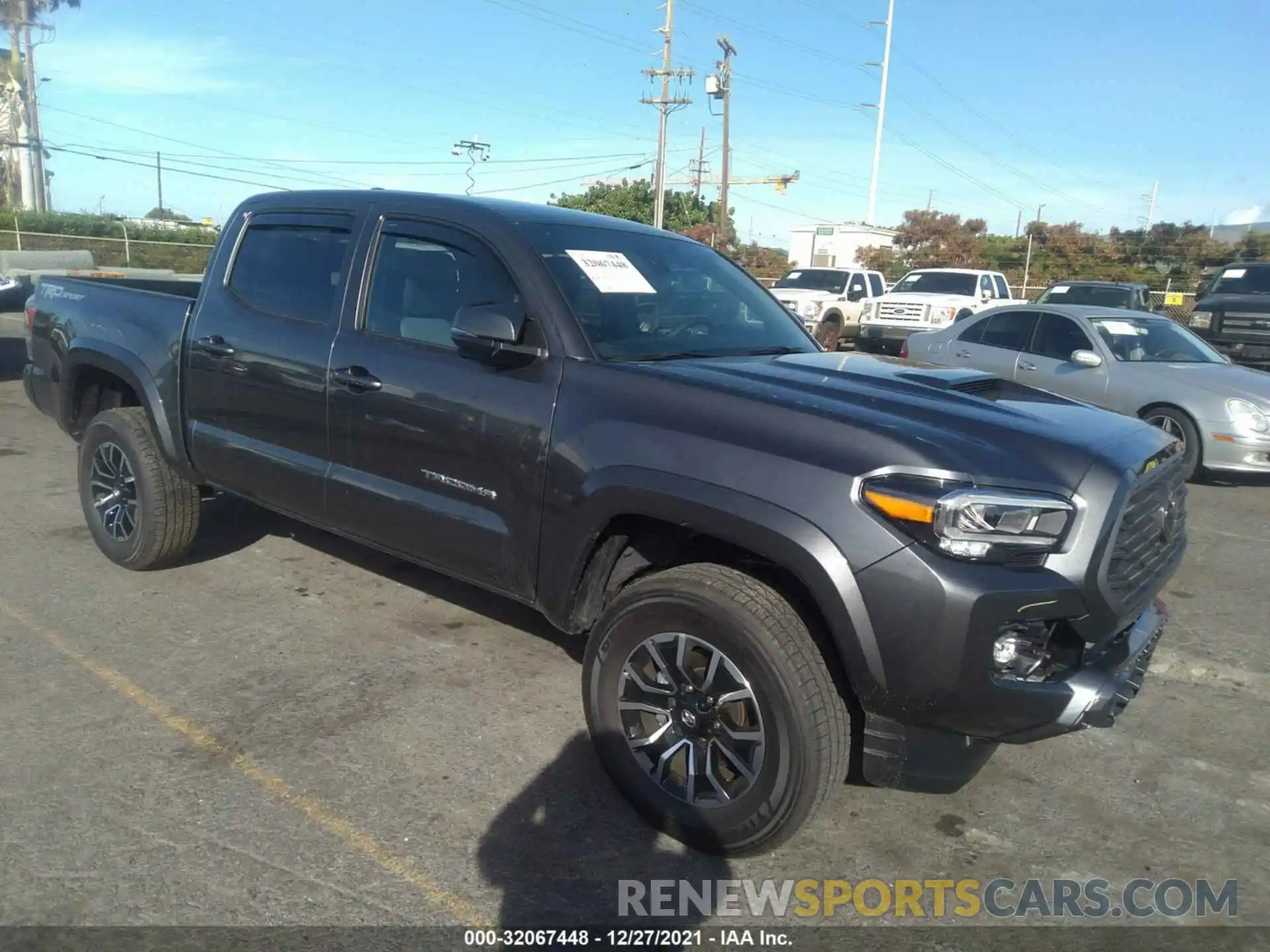 1 Photograph of a damaged car 3TYAZ5CN3NT013025 TOYOTA TACOMA 2WD 2022