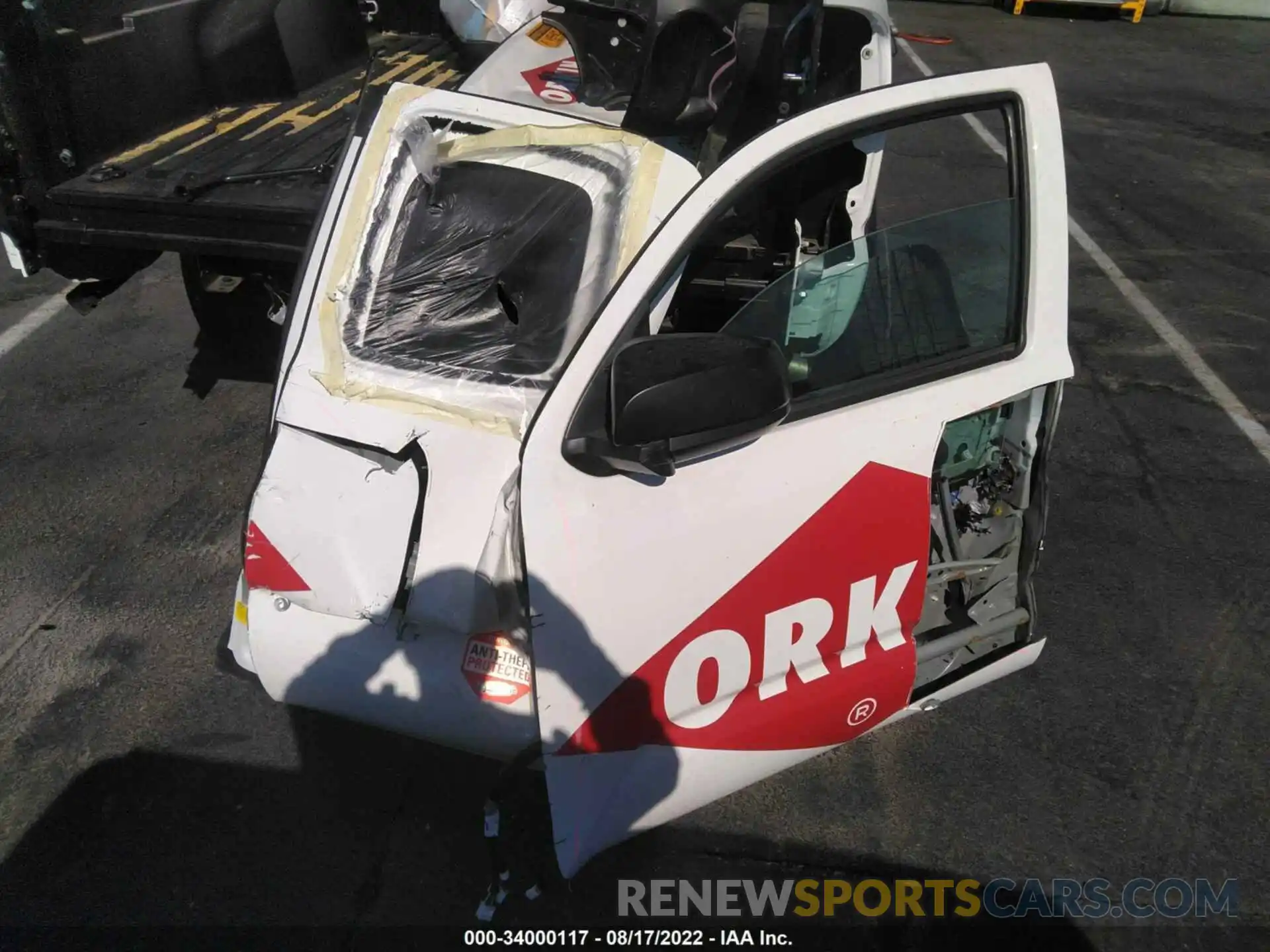 12 Photograph of a damaged car 3TYRX5GN2NT048125 TOYOTA TACOMA 2WD 2022