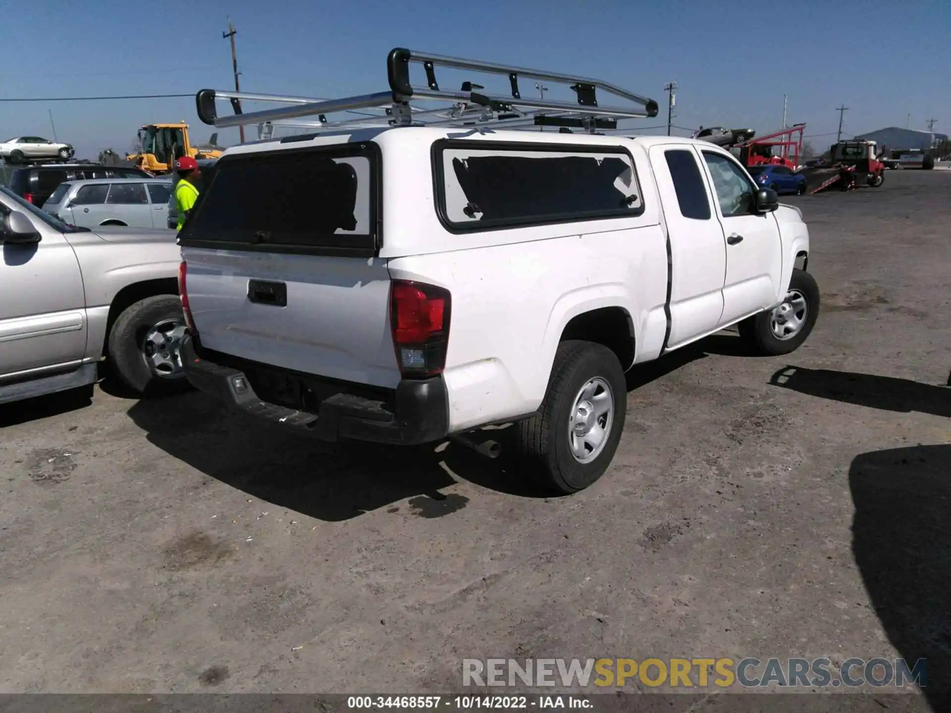 4 Фотография поврежденного автомобиля 3TYRX5GN3NT043547 TOYOTA TACOMA 2WD 2022