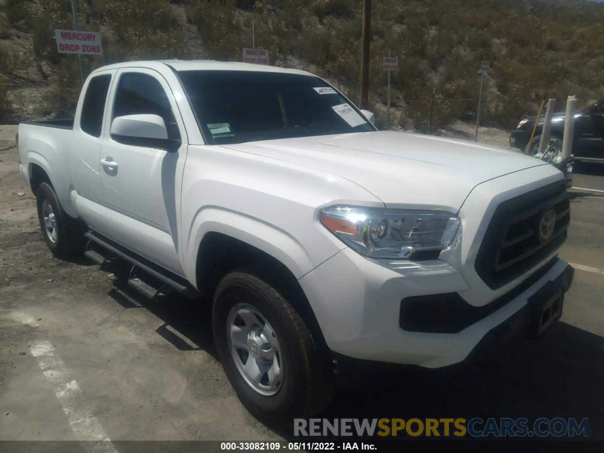 1 Photograph of a damaged car 3TYRX5GN3NT050479 TOYOTA TACOMA 2WD 2022