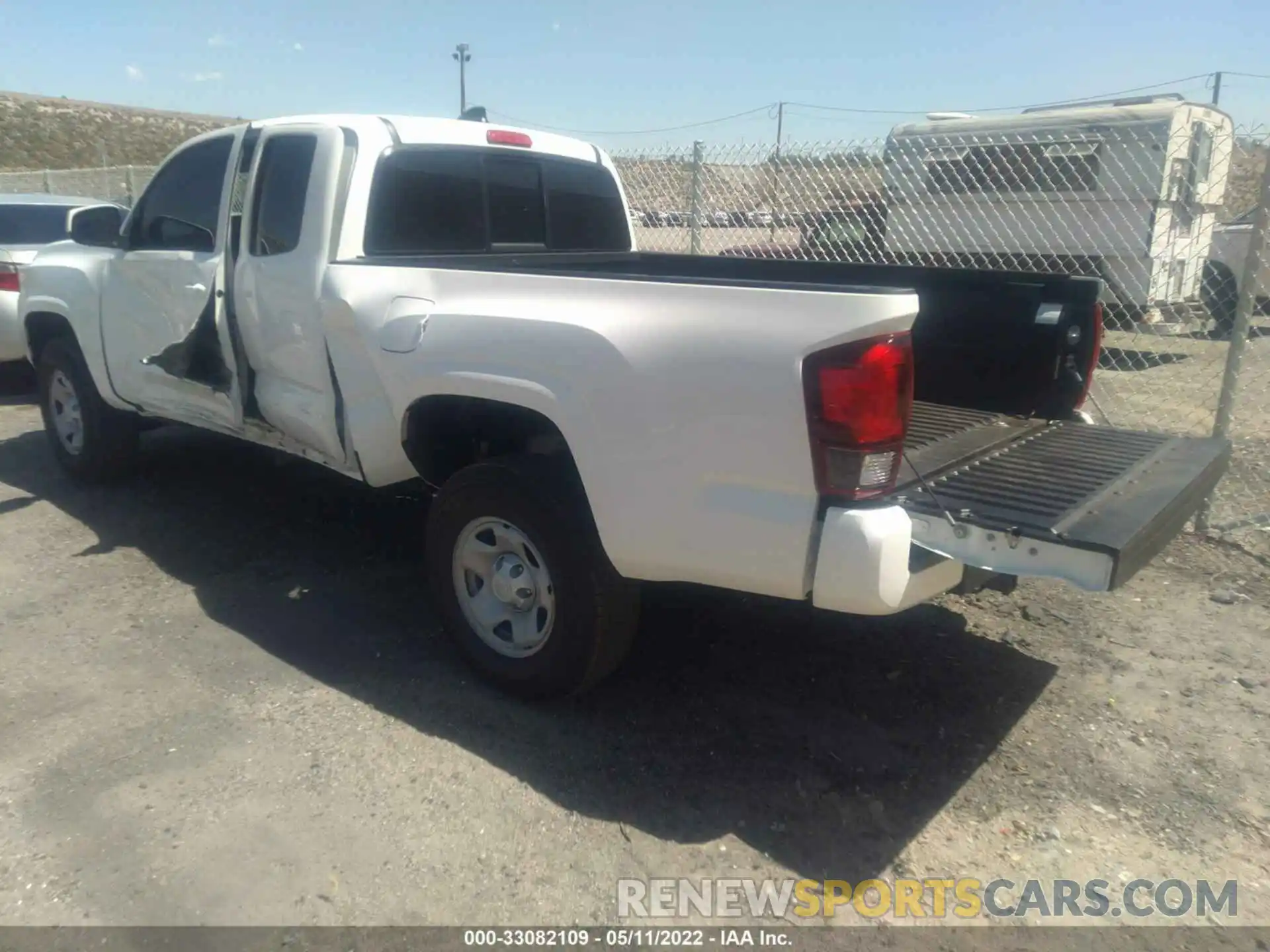 3 Photograph of a damaged car 3TYRX5GN3NT050479 TOYOTA TACOMA 2WD 2022