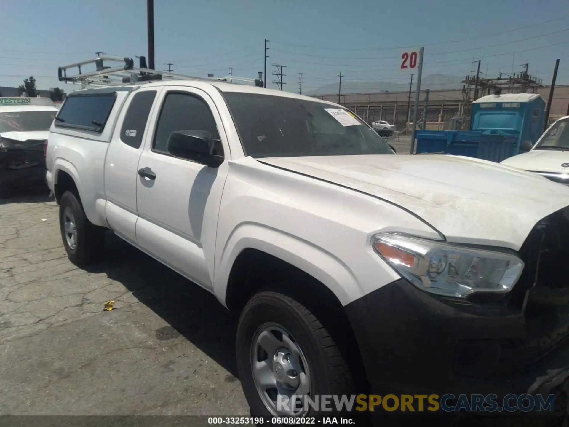 1 Photograph of a damaged car 3TYRX5GN4NT045999 TOYOTA TACOMA 2WD 2022