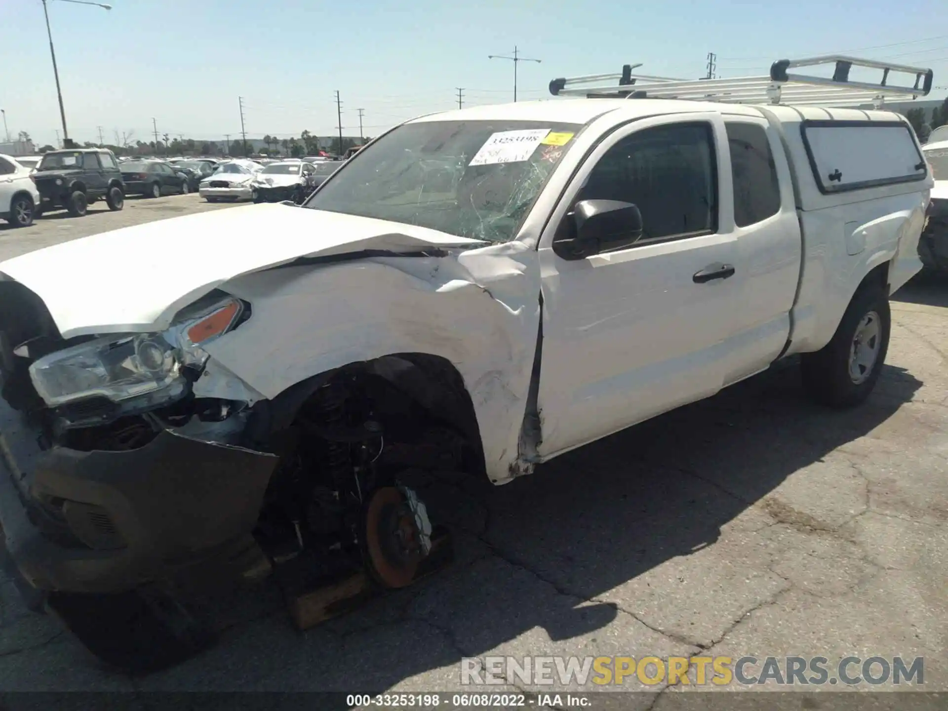 2 Photograph of a damaged car 3TYRX5GN4NT045999 TOYOTA TACOMA 2WD 2022