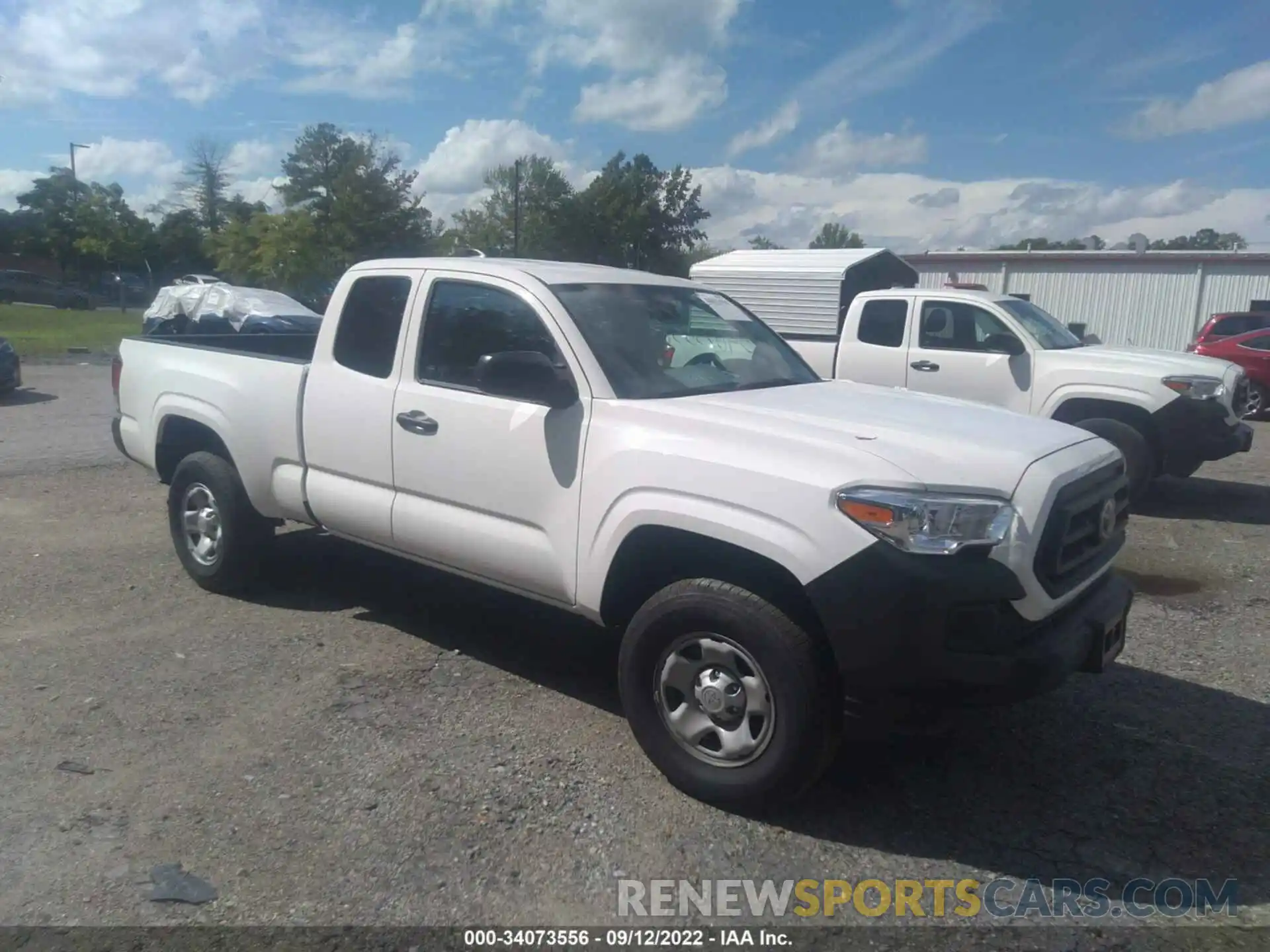 1 Photograph of a damaged car 3TYRX5GN4NT054976 TOYOTA TACOMA 2WD 2022