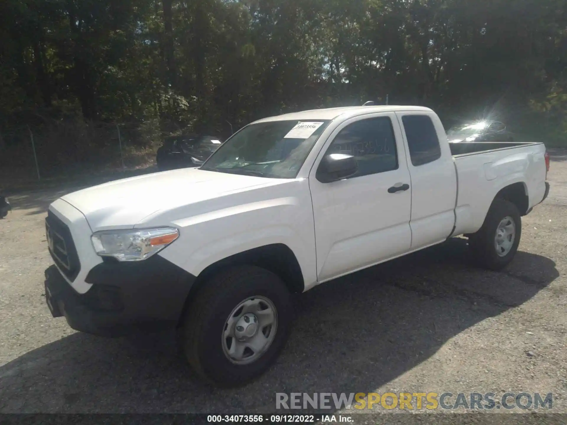 2 Photograph of a damaged car 3TYRX5GN4NT054976 TOYOTA TACOMA 2WD 2022