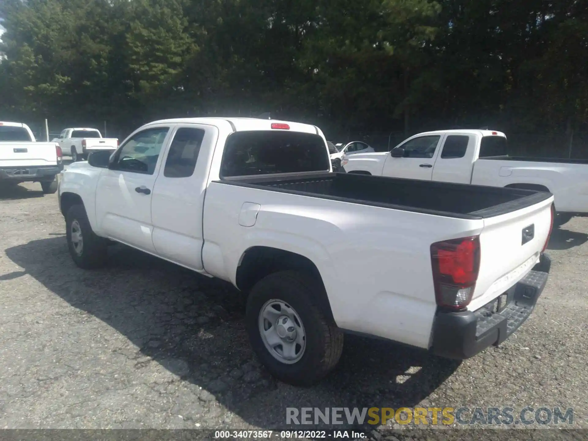 3 Photograph of a damaged car 3TYRX5GN5NT048054 TOYOTA TACOMA 2WD 2022