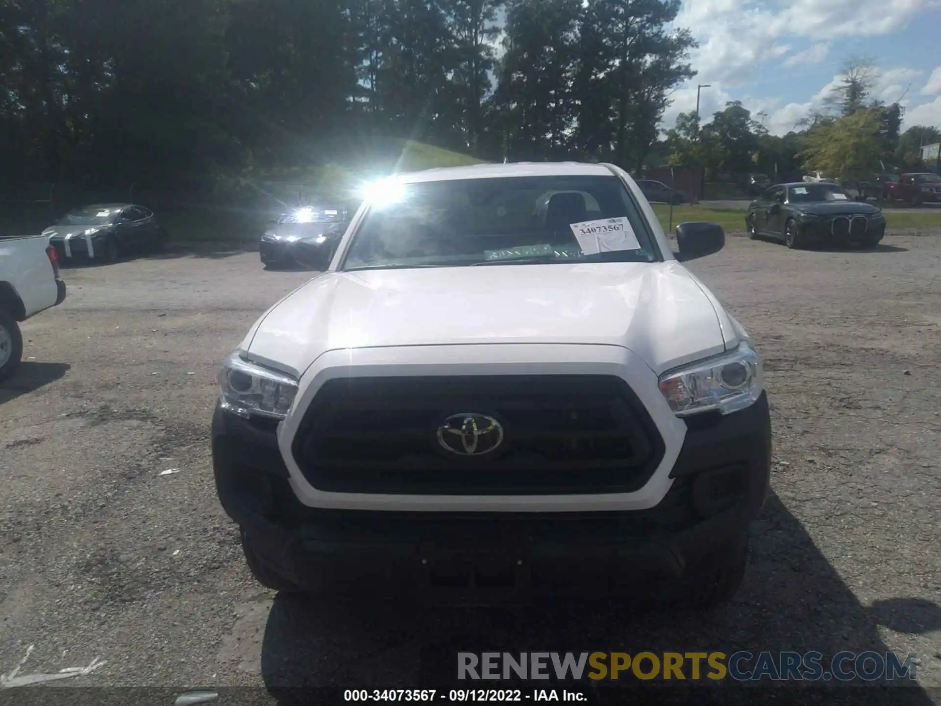 6 Photograph of a damaged car 3TYRX5GN5NT048054 TOYOTA TACOMA 2WD 2022