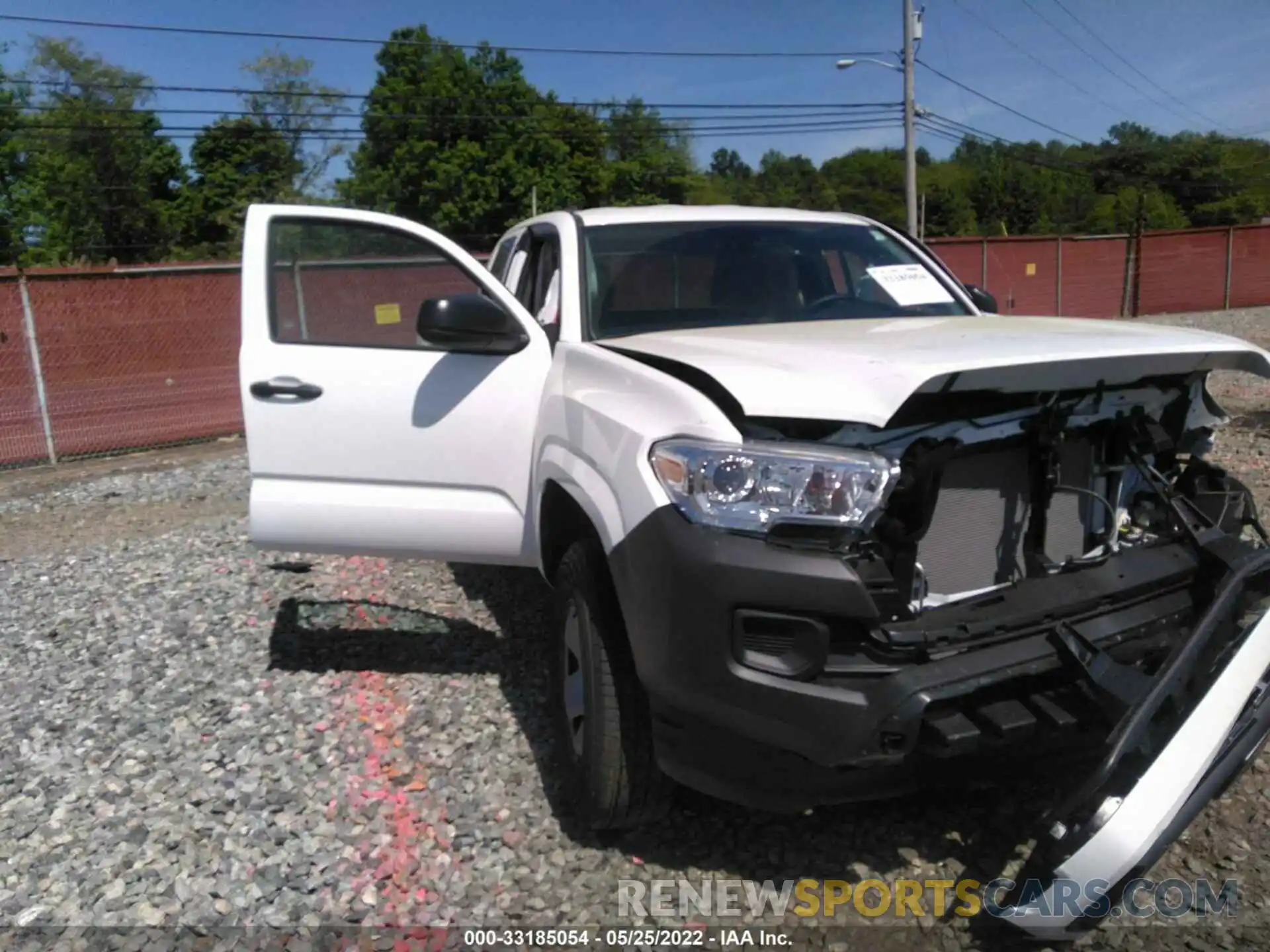 1 Photograph of a damaged car 3TYRX5GN7NT051683 TOYOTA TACOMA 2WD 2022