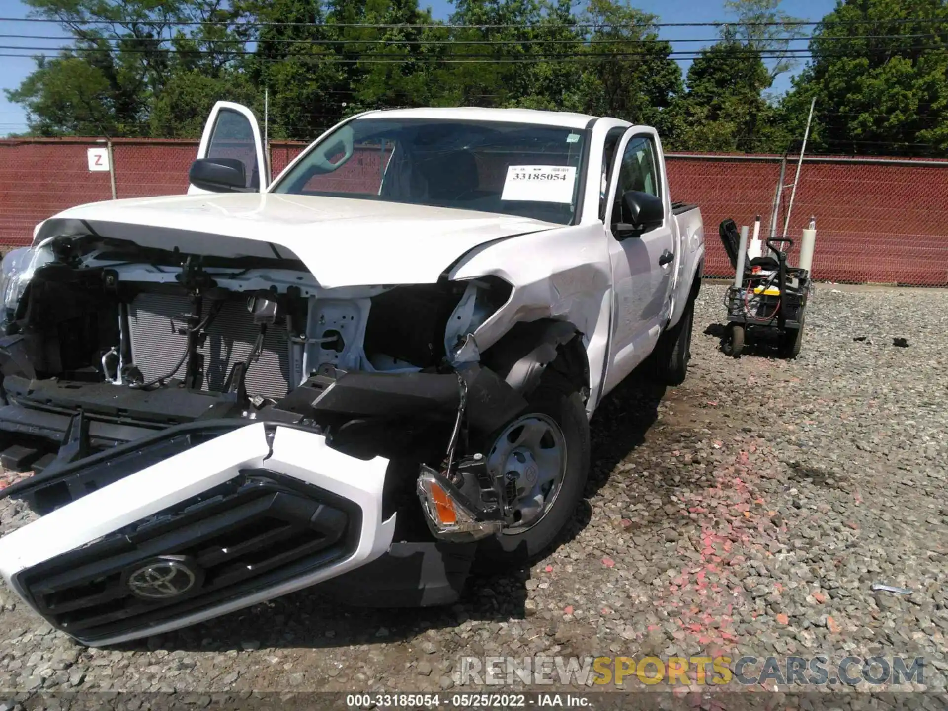 2 Photograph of a damaged car 3TYRX5GN7NT051683 TOYOTA TACOMA 2WD 2022