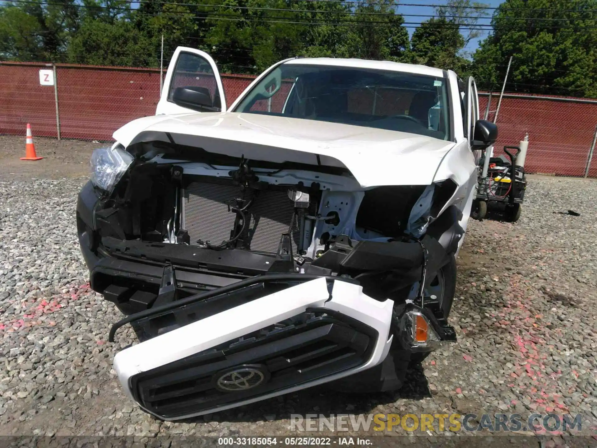 6 Photograph of a damaged car 3TYRX5GN7NT051683 TOYOTA TACOMA 2WD 2022