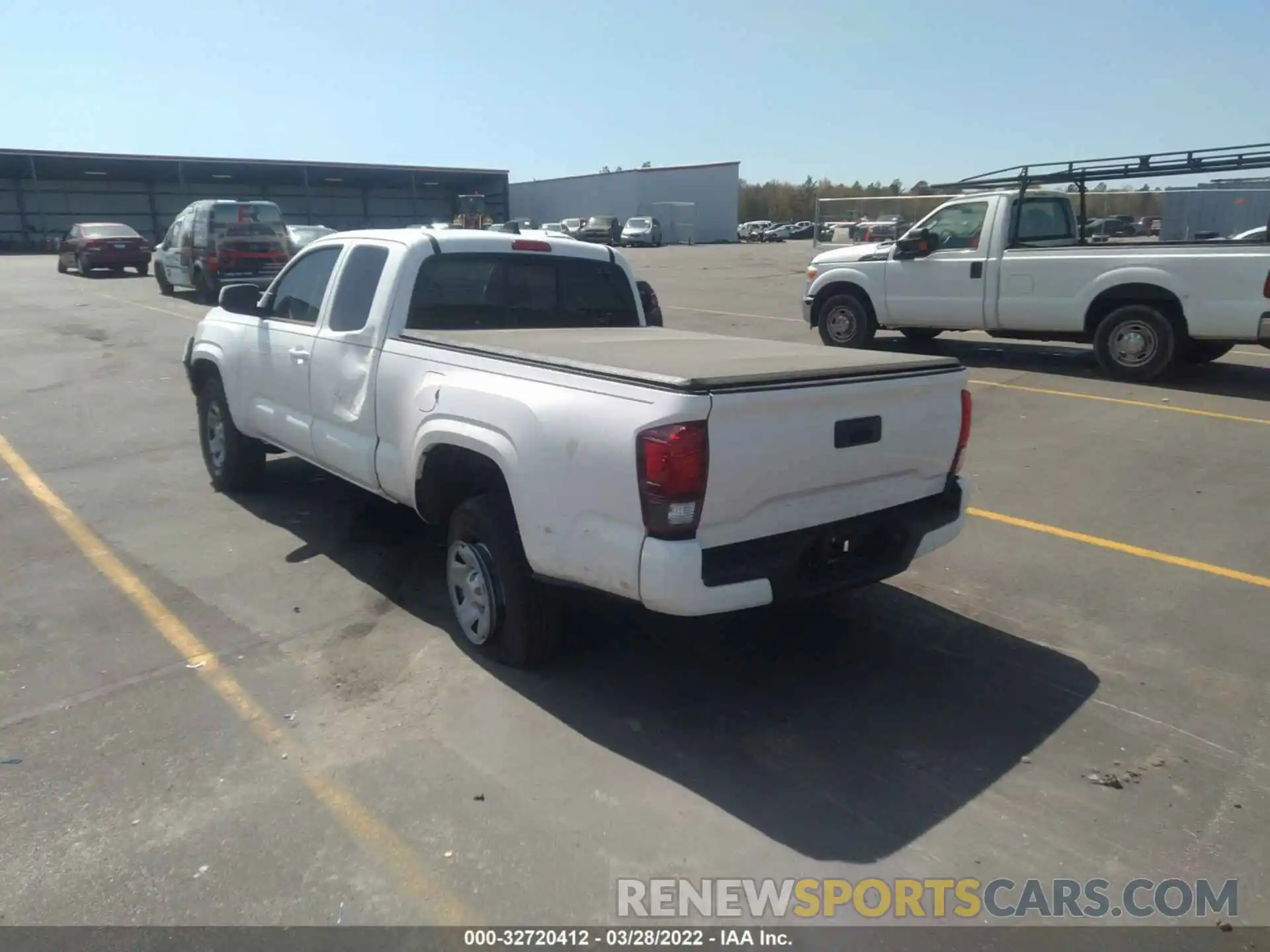 3 Photograph of a damaged car 3TYRX5GN9NT038241 TOYOTA TACOMA 2WD 2022