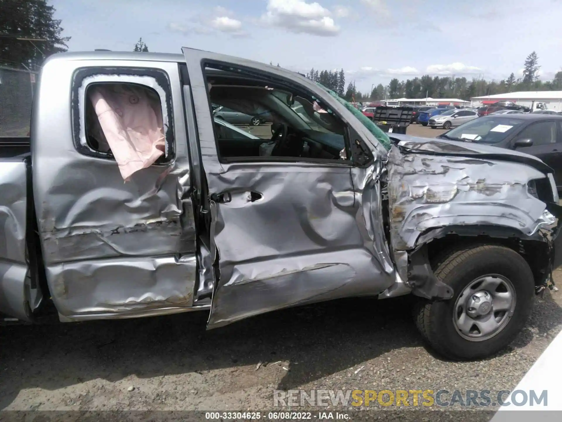 6 Photograph of a damaged car 3TYRX5GNXNT035767 TOYOTA TACOMA 2WD 2022