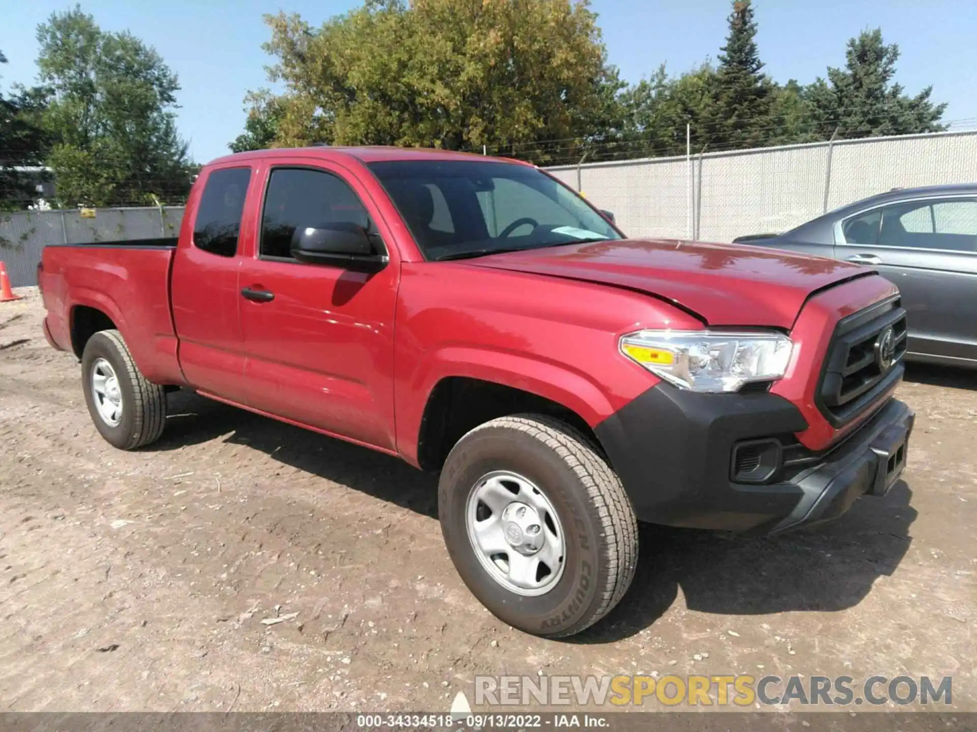 1 Фотография поврежденного автомобиля 3TYRX5GNXNT054139 TOYOTA TACOMA 2WD 2022