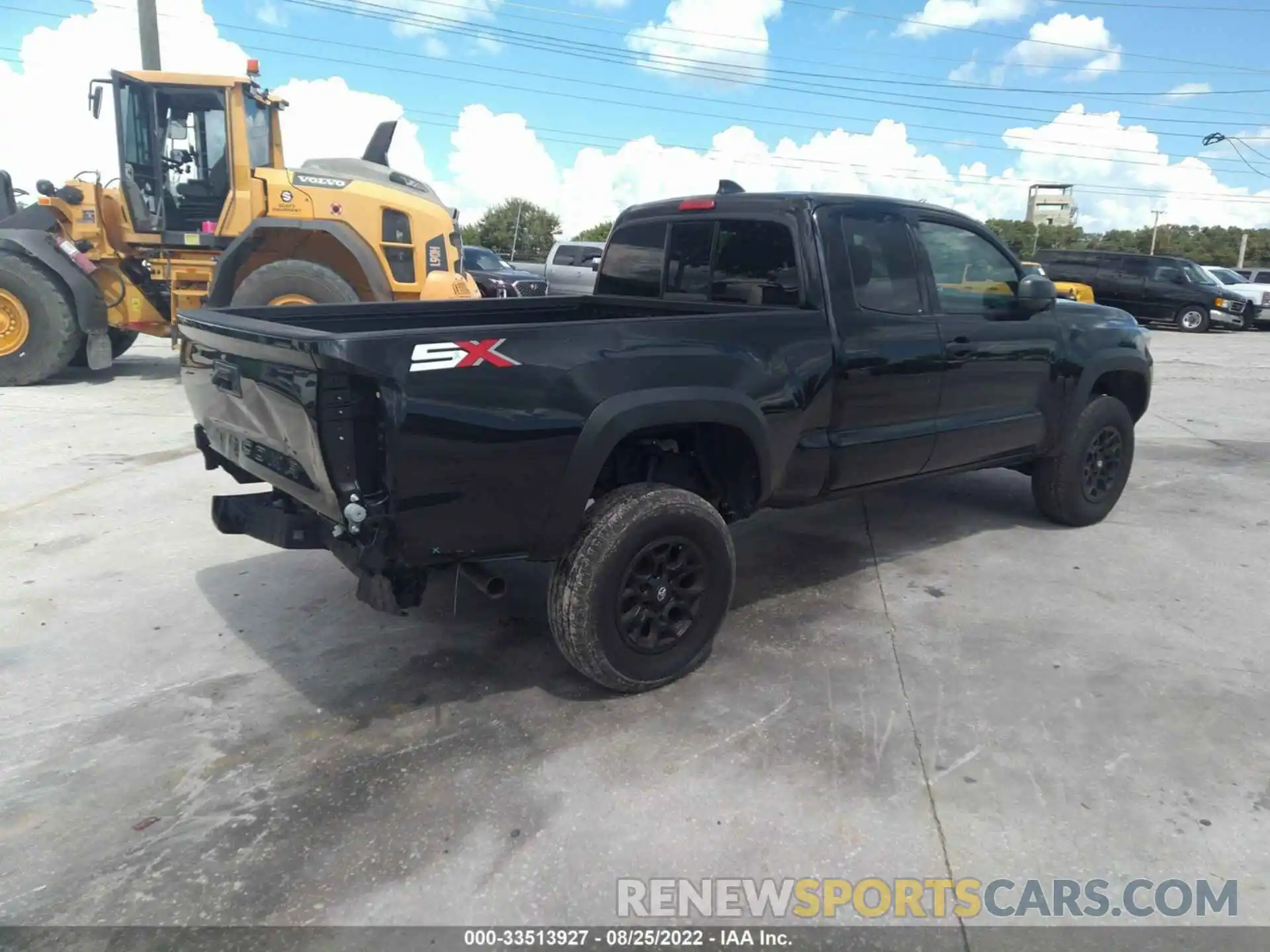 4 Фотография поврежденного автомобиля 3TYRZ5CN2NT013858 TOYOTA TACOMA 2WD 2022