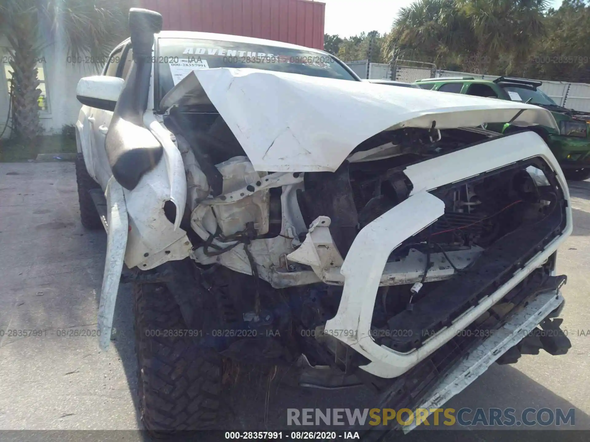 6 Photograph of a damaged car 3TMCZ5AN0KM194555 TOYOTA TACOMA 4WD 2019