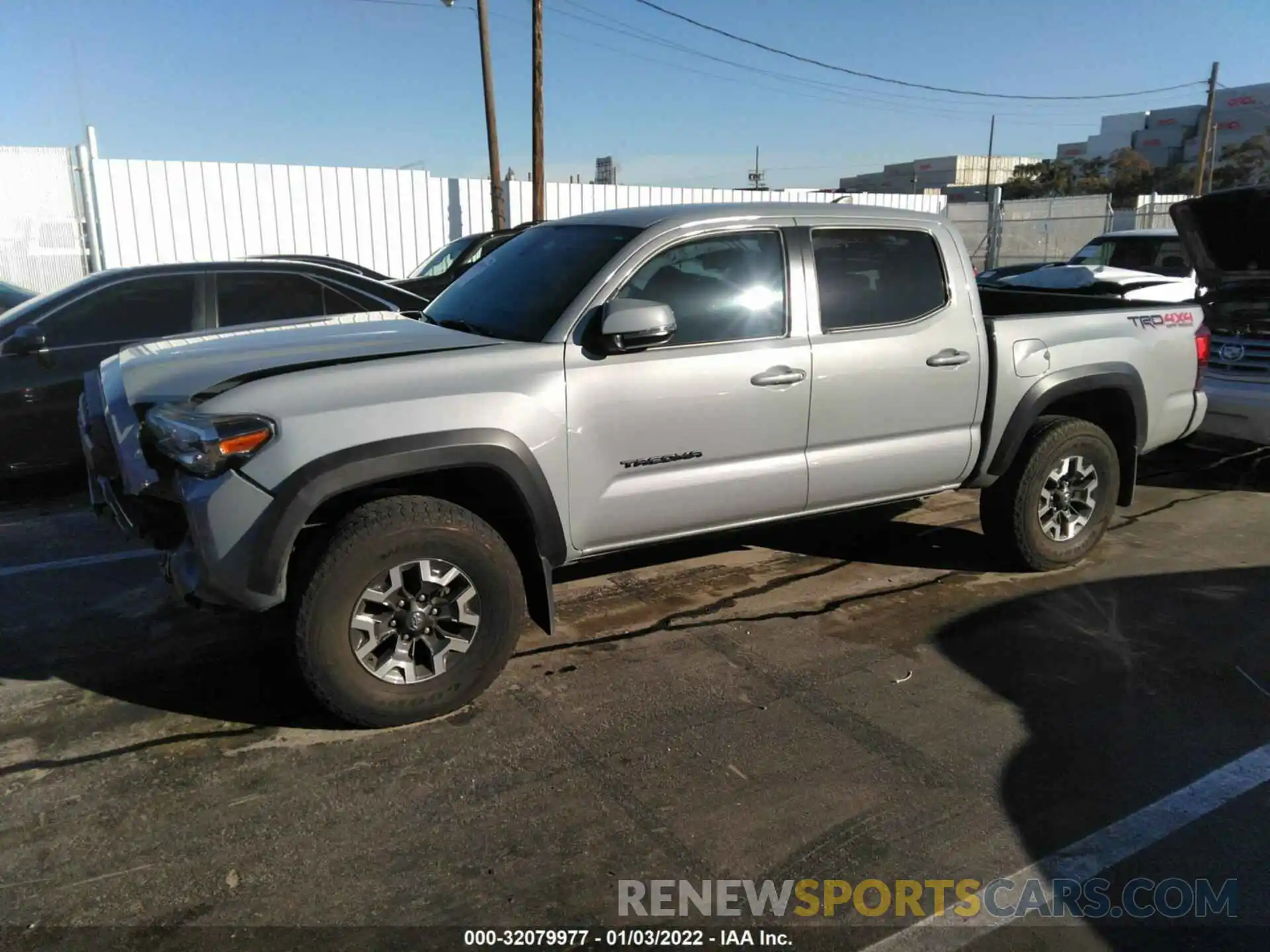 2 Photograph of a damaged car 3TMCZ5AN0KM200919 TOYOTA TACOMA 4WD 2019