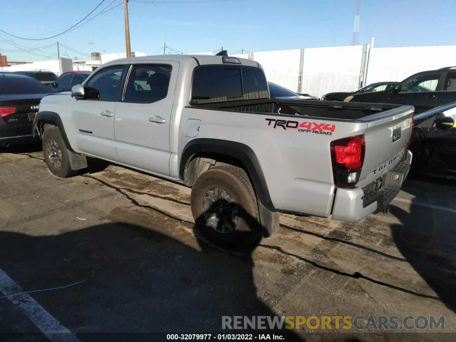 3 Photograph of a damaged car 3TMCZ5AN0KM200919 TOYOTA TACOMA 4WD 2019