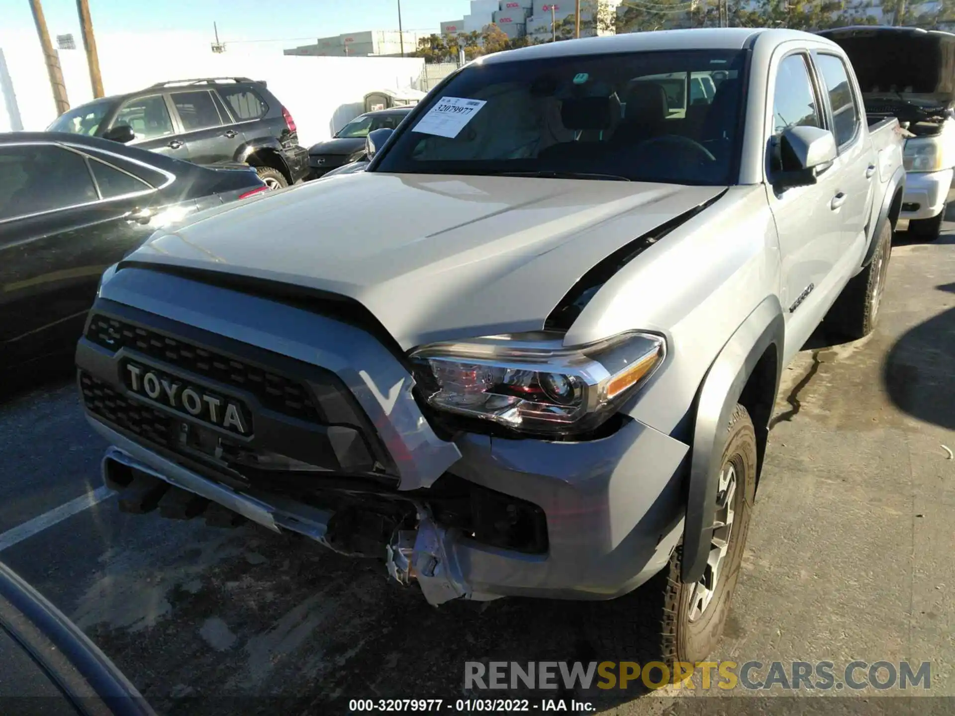 6 Фотография поврежденного автомобиля 3TMCZ5AN0KM200919 TOYOTA TACOMA 4WD 2019