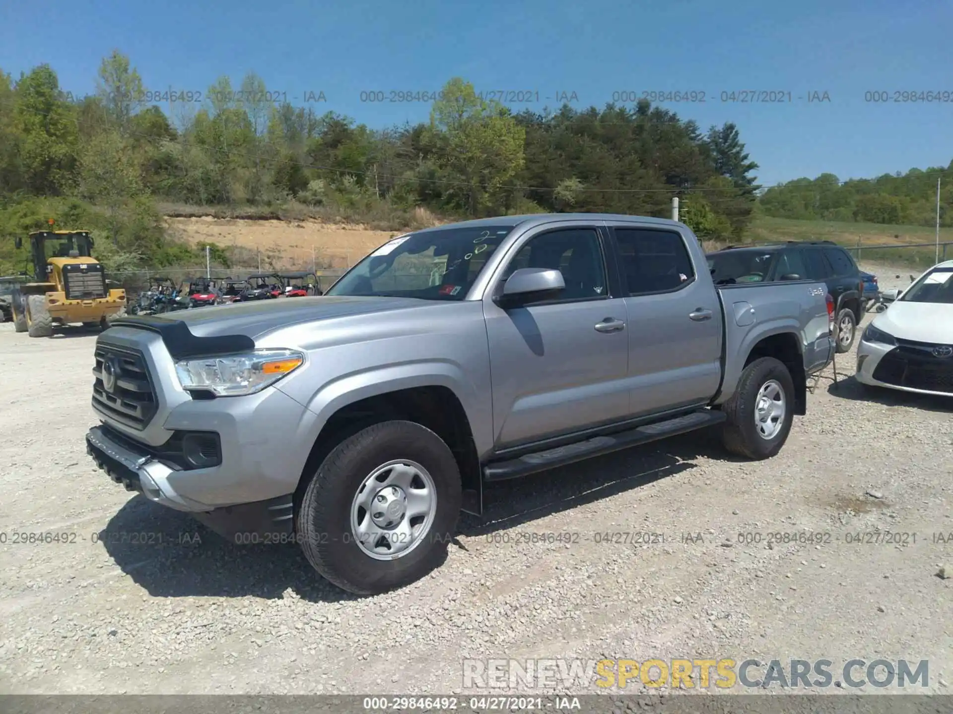 2 Photograph of a damaged car 3TMCZ5AN0KM201620 TOYOTA TACOMA 4WD 2019