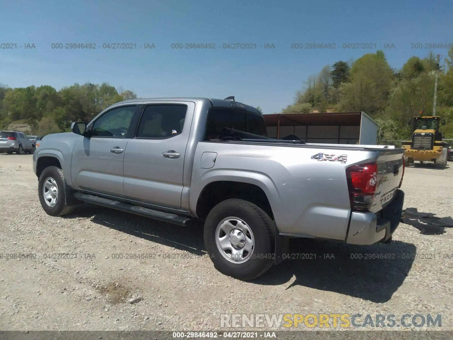 3 Photograph of a damaged car 3TMCZ5AN0KM201620 TOYOTA TACOMA 4WD 2019