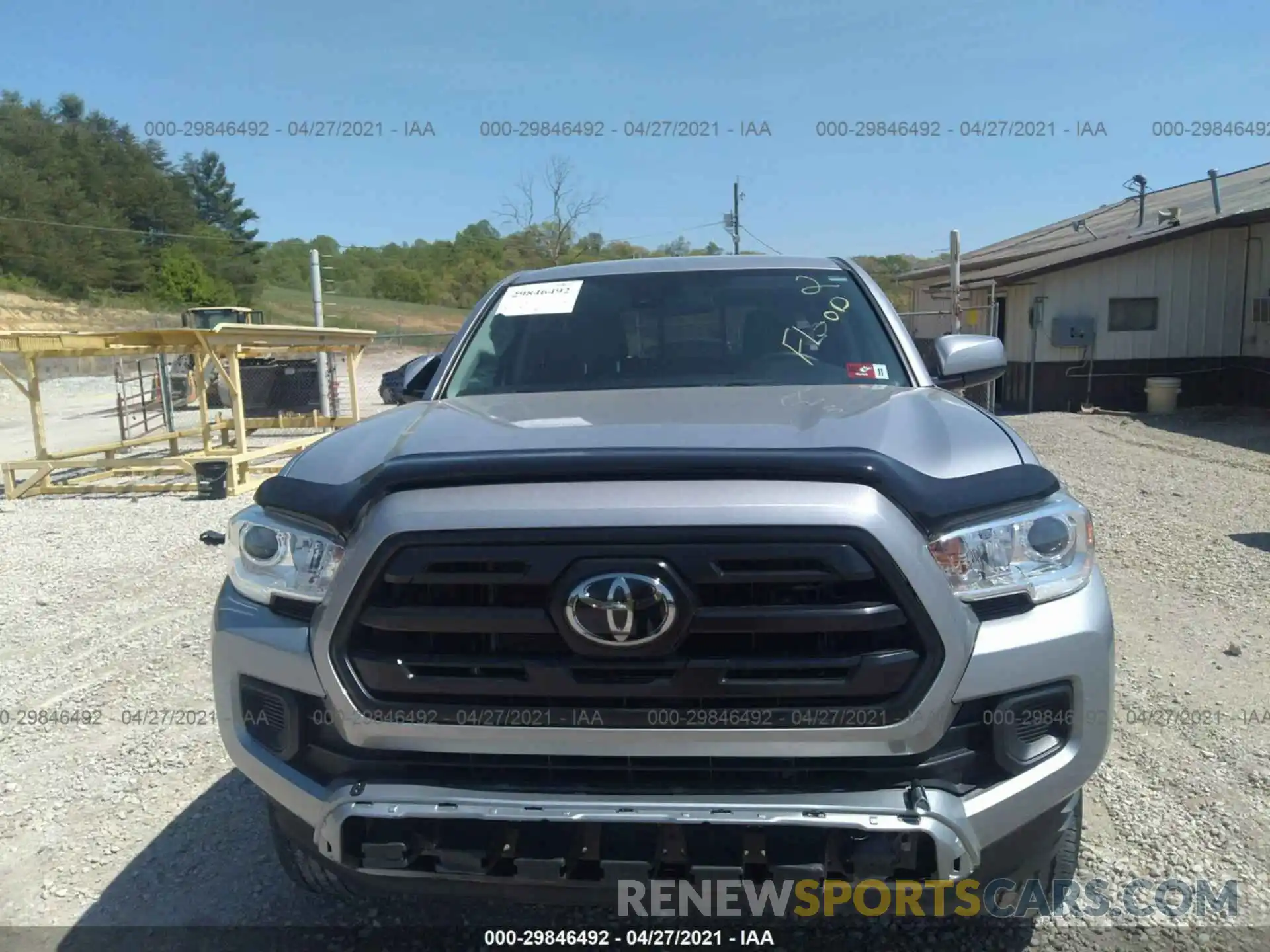 6 Photograph of a damaged car 3TMCZ5AN0KM201620 TOYOTA TACOMA 4WD 2019