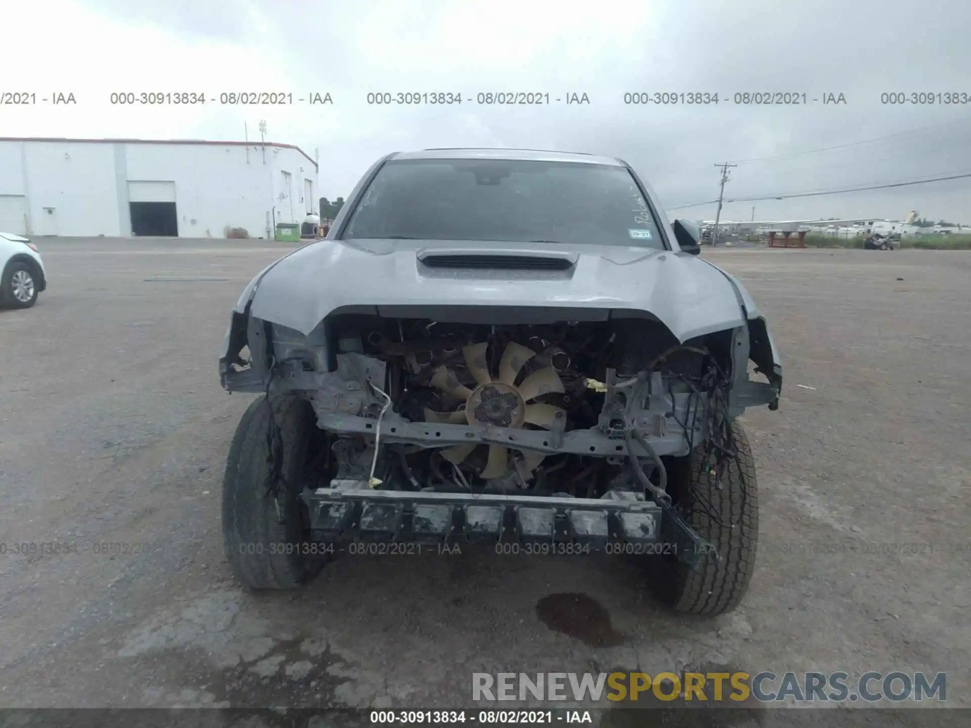 6 Photograph of a damaged car 3TMCZ5AN0KM204257 TOYOTA TACOMA 4WD 2019