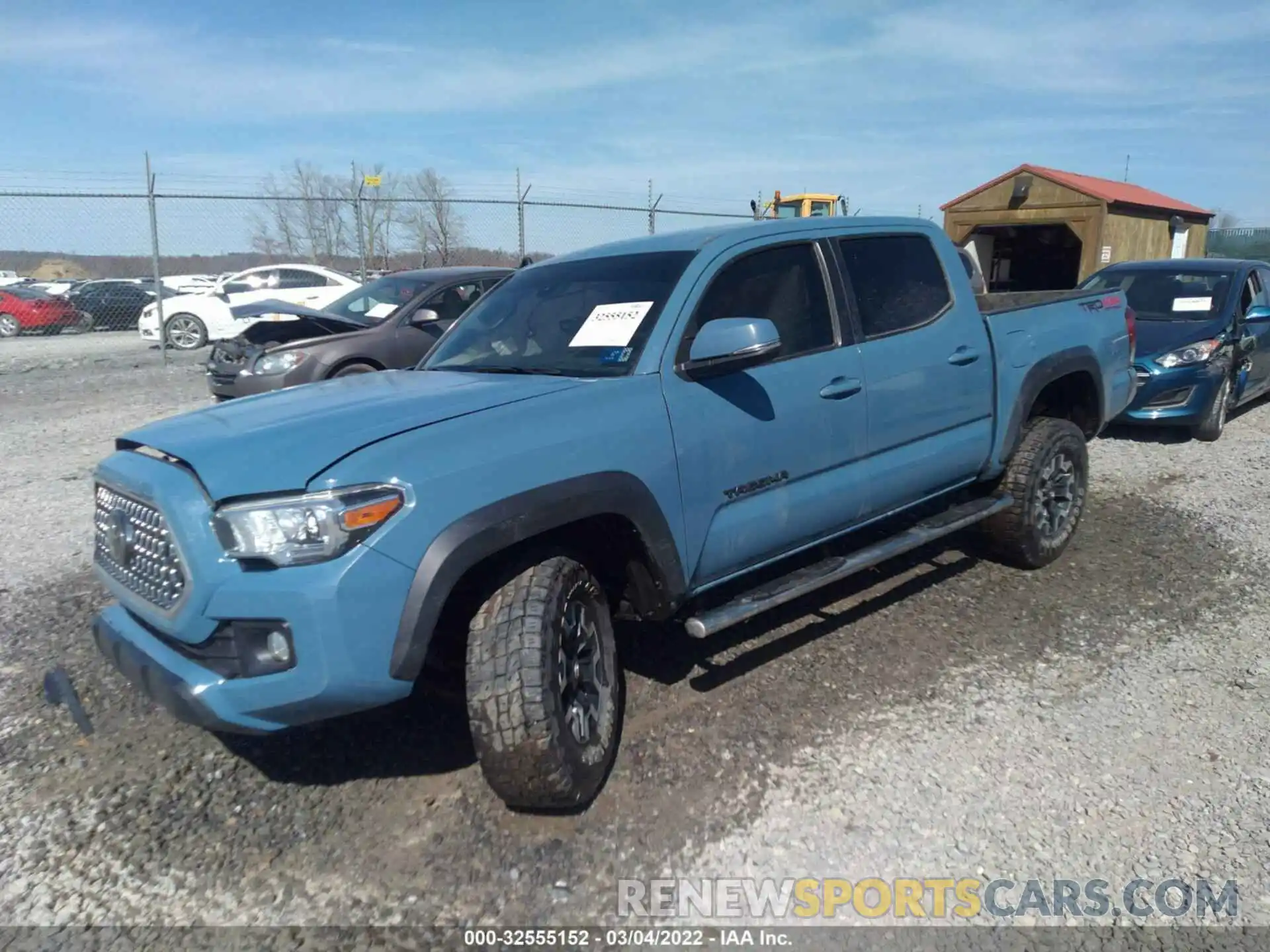 2 Photograph of a damaged car 3TMCZ5AN0KM210608 TOYOTA TACOMA 4WD 2019