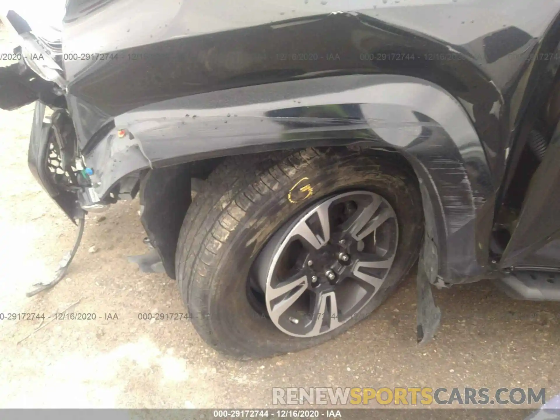 11 Photograph of a damaged car 3TMCZ5AN0KM239946 TOYOTA TACOMA 4WD 2019