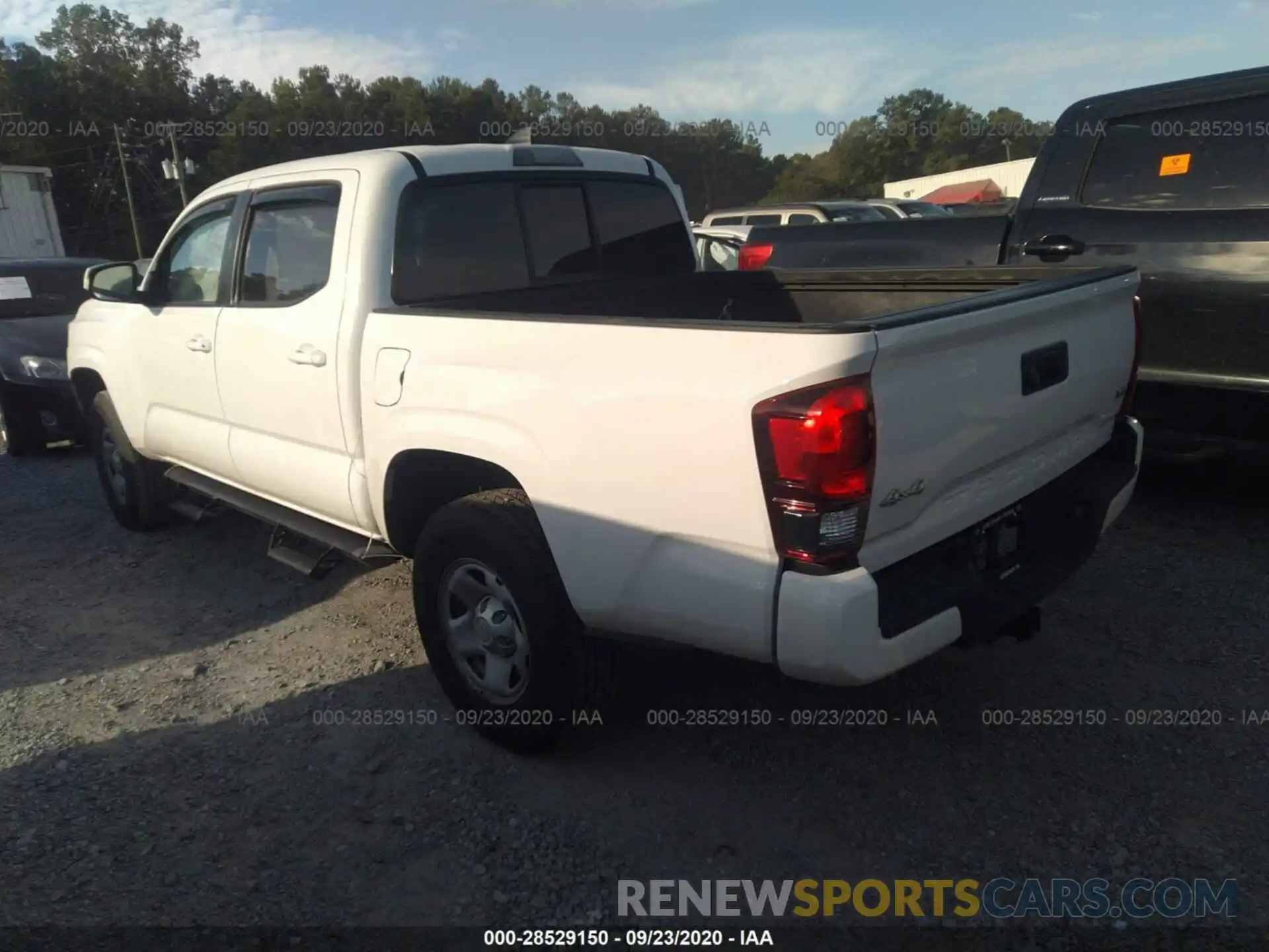 3 Photograph of a damaged car 3TMCZ5AN0KM249621 TOYOTA TACOMA 4WD 2019