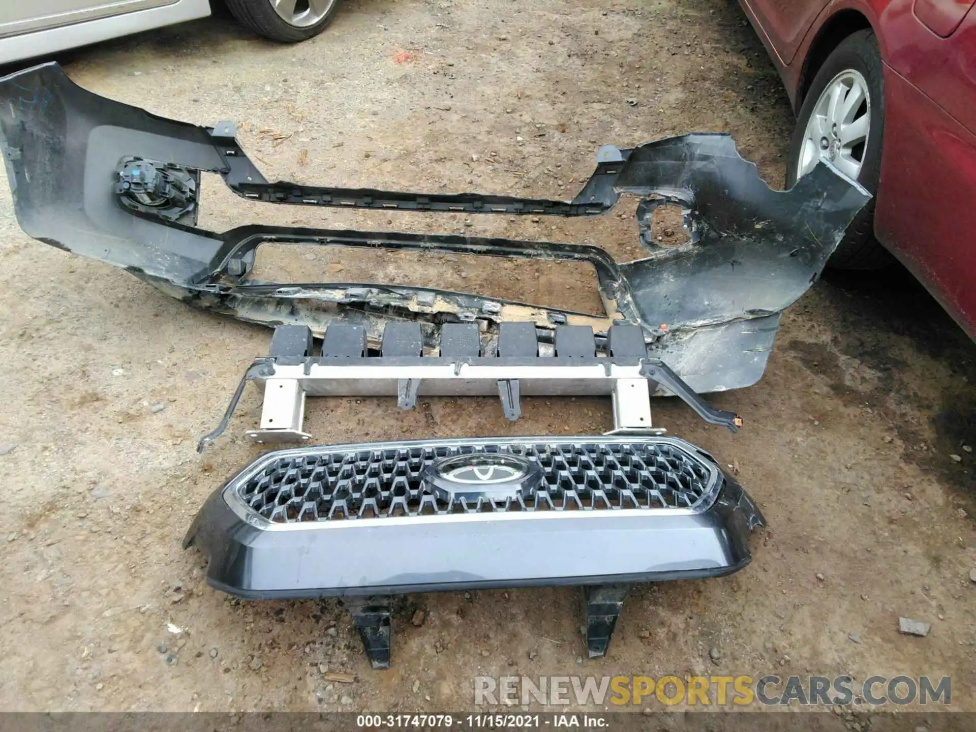 12 Photograph of a damaged car 3TMCZ5AN0KM274292 TOYOTA TACOMA 4WD 2019