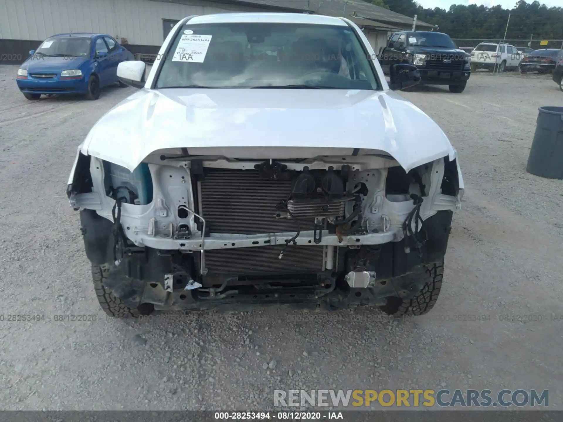 6 Photograph of a damaged car 3TMCZ5AN0KM286488 TOYOTA TACOMA 4WD 2019