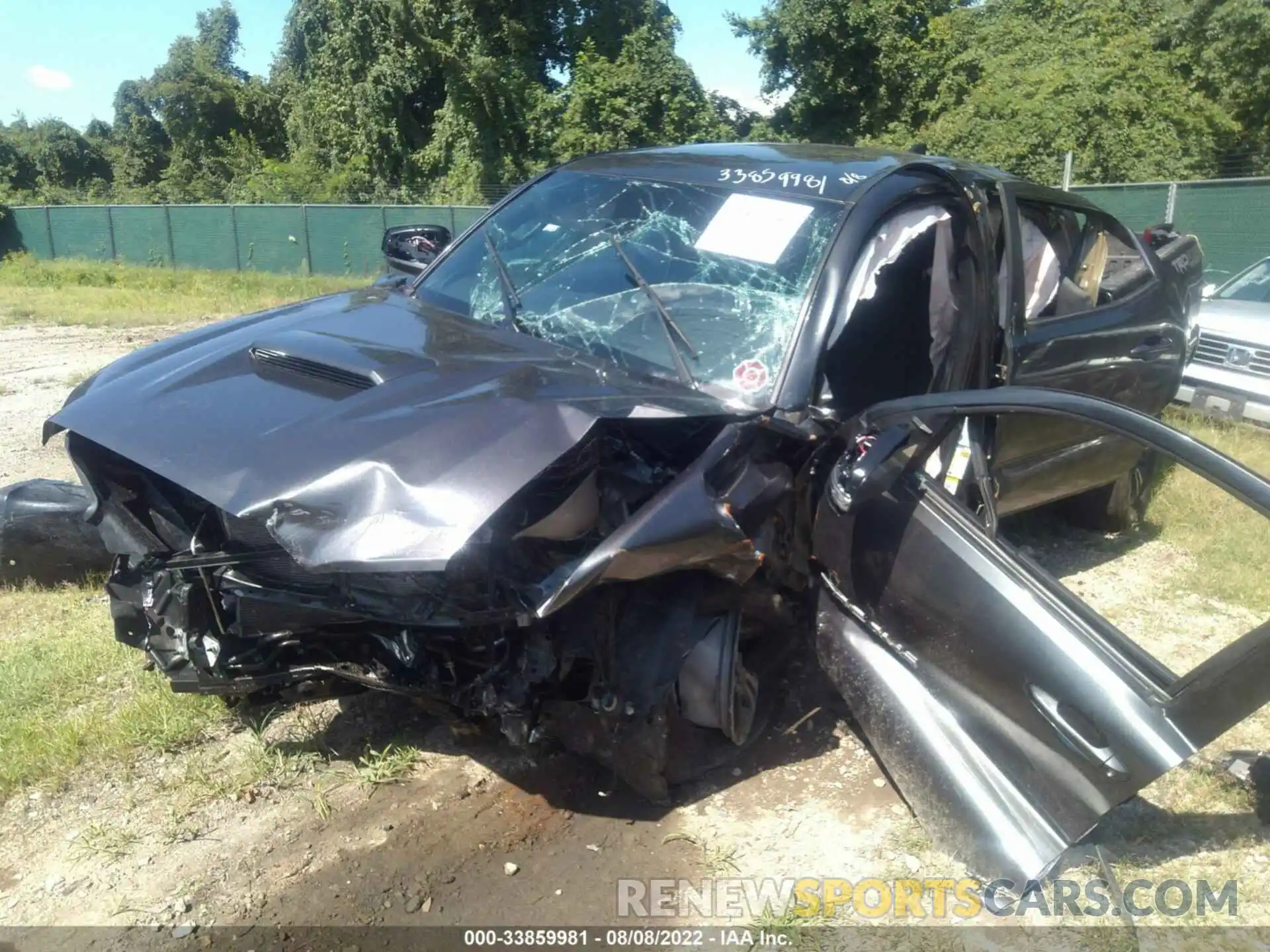 6 Photograph of a damaged car 3TMCZ5AN0KM287267 TOYOTA TACOMA 4WD 2019